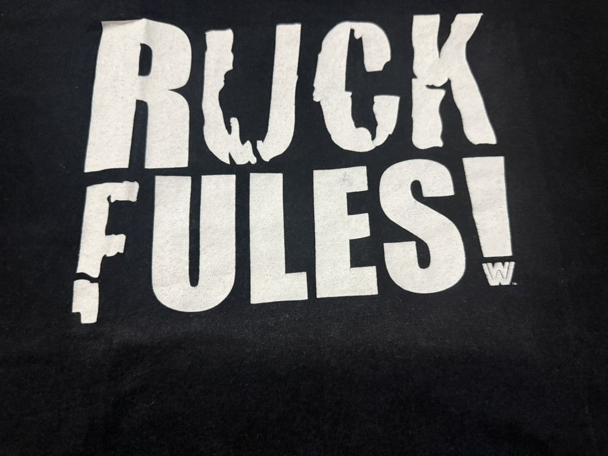 WWE Vintage 2000s WWE John Cena Ruck Fules Thuganomics T Shirt Size US M / EU 48-50 / 2 - 5 Thumbnail
