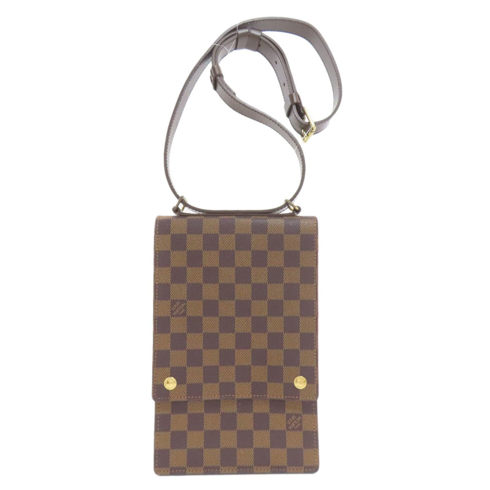 Louis Vuitton Louis Vuitton N45271 Portobello Shoulder Bag, Damier Canvas, Women's LOUIS VUITTON Size ONE SIZE - 1 Thumbnail
