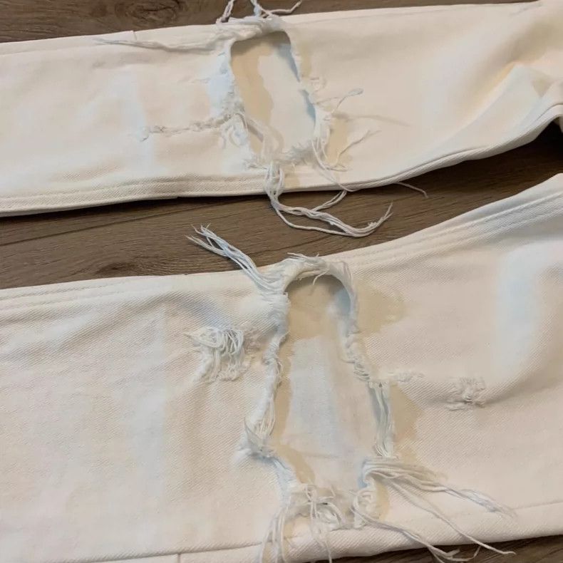 Fear of God Fear of God 4th white jeans Size US 29 - 2 Thumbnail