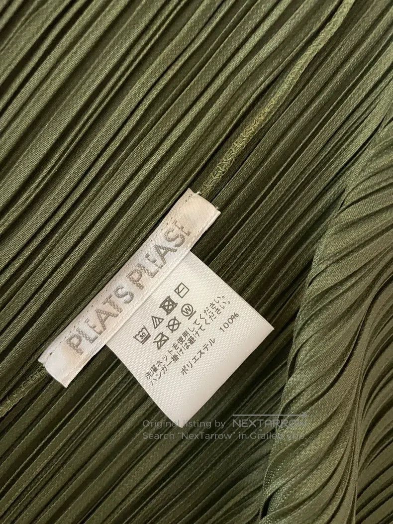 Issey Miyake Issey Miyake Green Vest Size L / US 10 / IT 46 - 6 Thumbnail