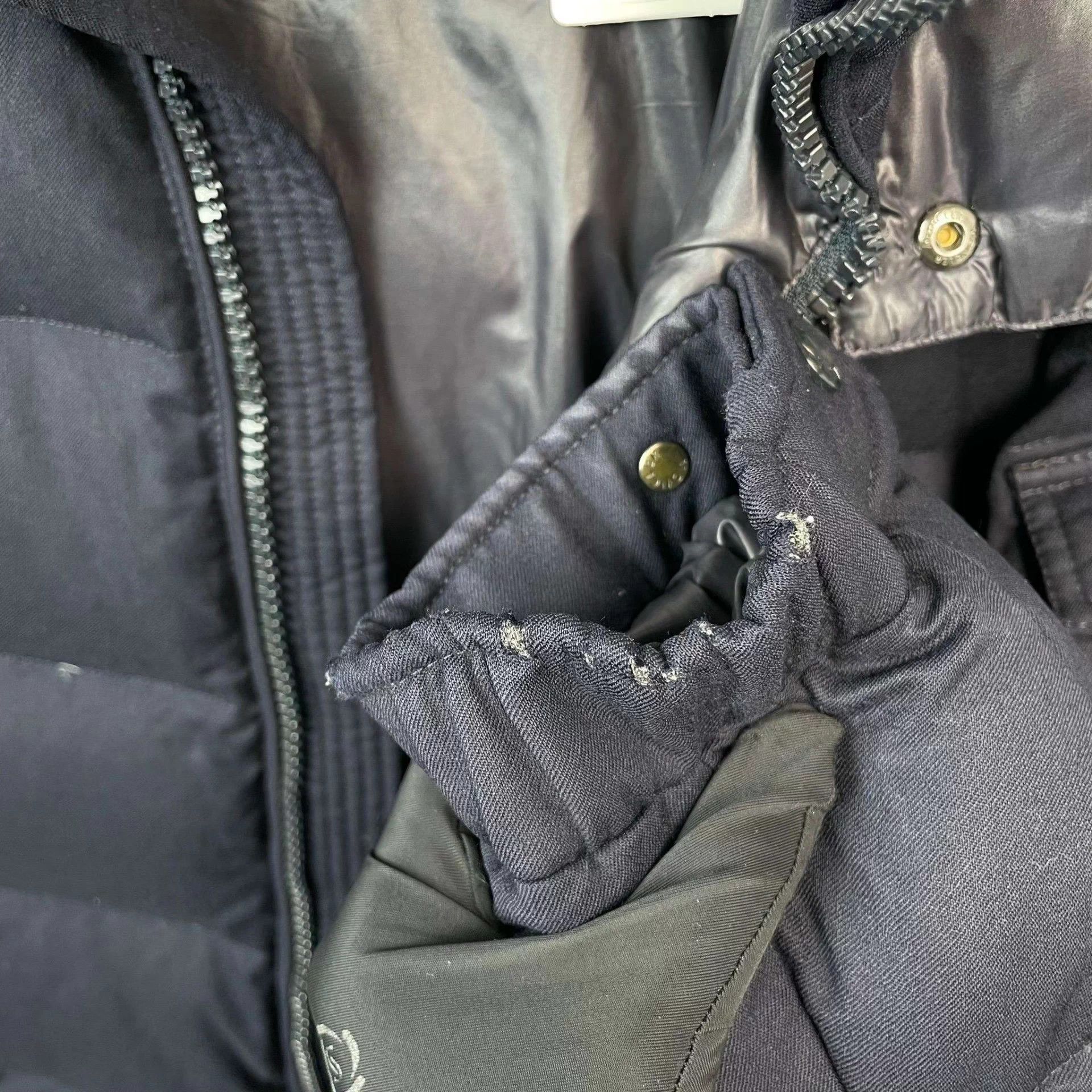 Moncler Moncler Navy Blue Down Jacket Size 3 Size US L / EU 52-54 / 3 - 8 Thumbnail