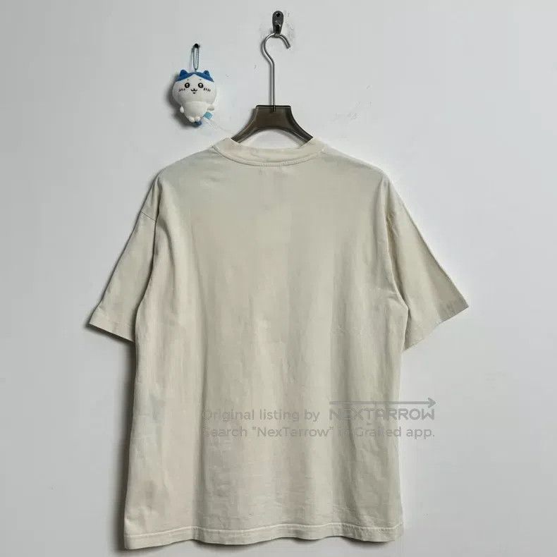 Balenciaga Balenciaga White Hem Letter Embroidered Logo Short Sleeve Size US XS / EU 42 / 0 - 2 Thumbnail