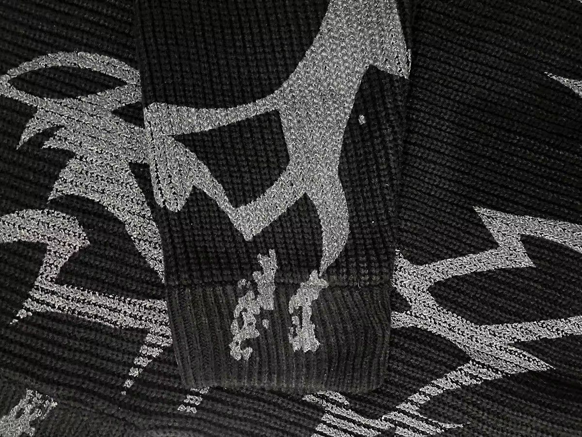 Japanese Brand × Vintage Vintage Abstract Graphic Knitwear Long Sleeve Shirt Size US S / EU 44-46 / 1 - 8 Thumbnail