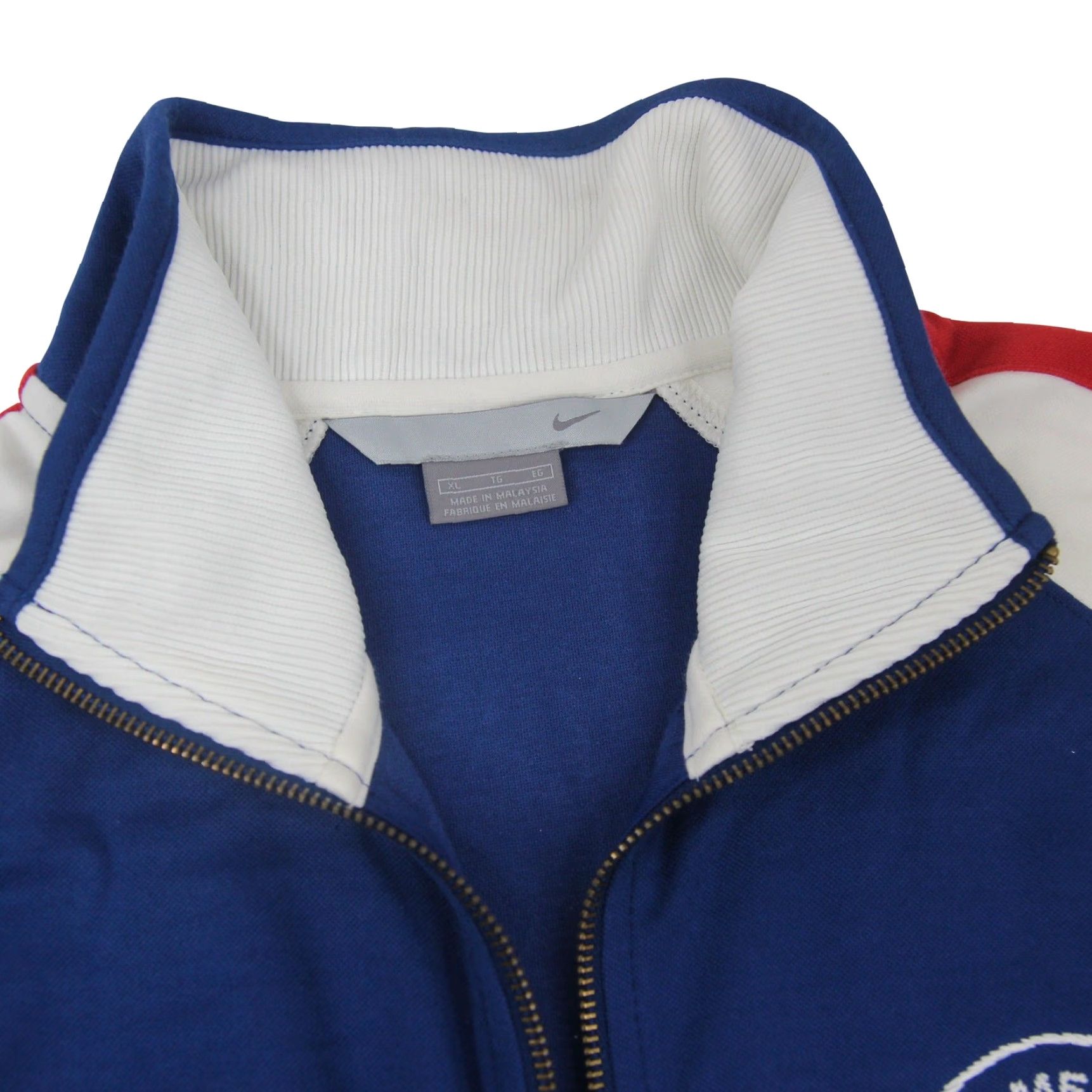 Nike VINTAGE Nike Mens XL Jacket Blue 1907 NY US Open Cup Champions Commemorative Track Jacket Size US XL / EU 56 / 4 - 4 Thumbnail