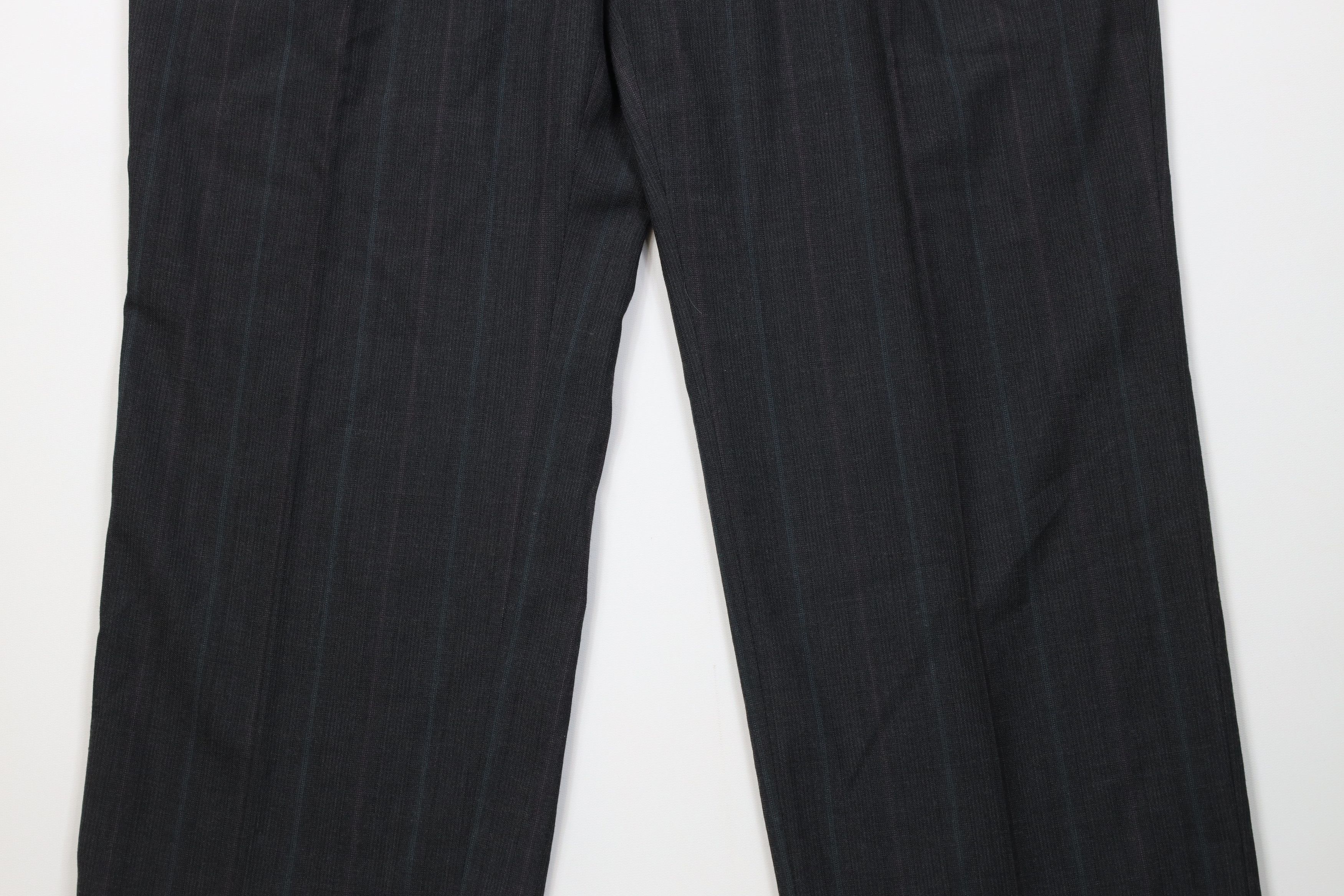 Vintage Vintage 90s Streetwear Blend Pinstriped Wide Leg Chino Pants Size US 40 / EU 56 - 3 Thumbnail