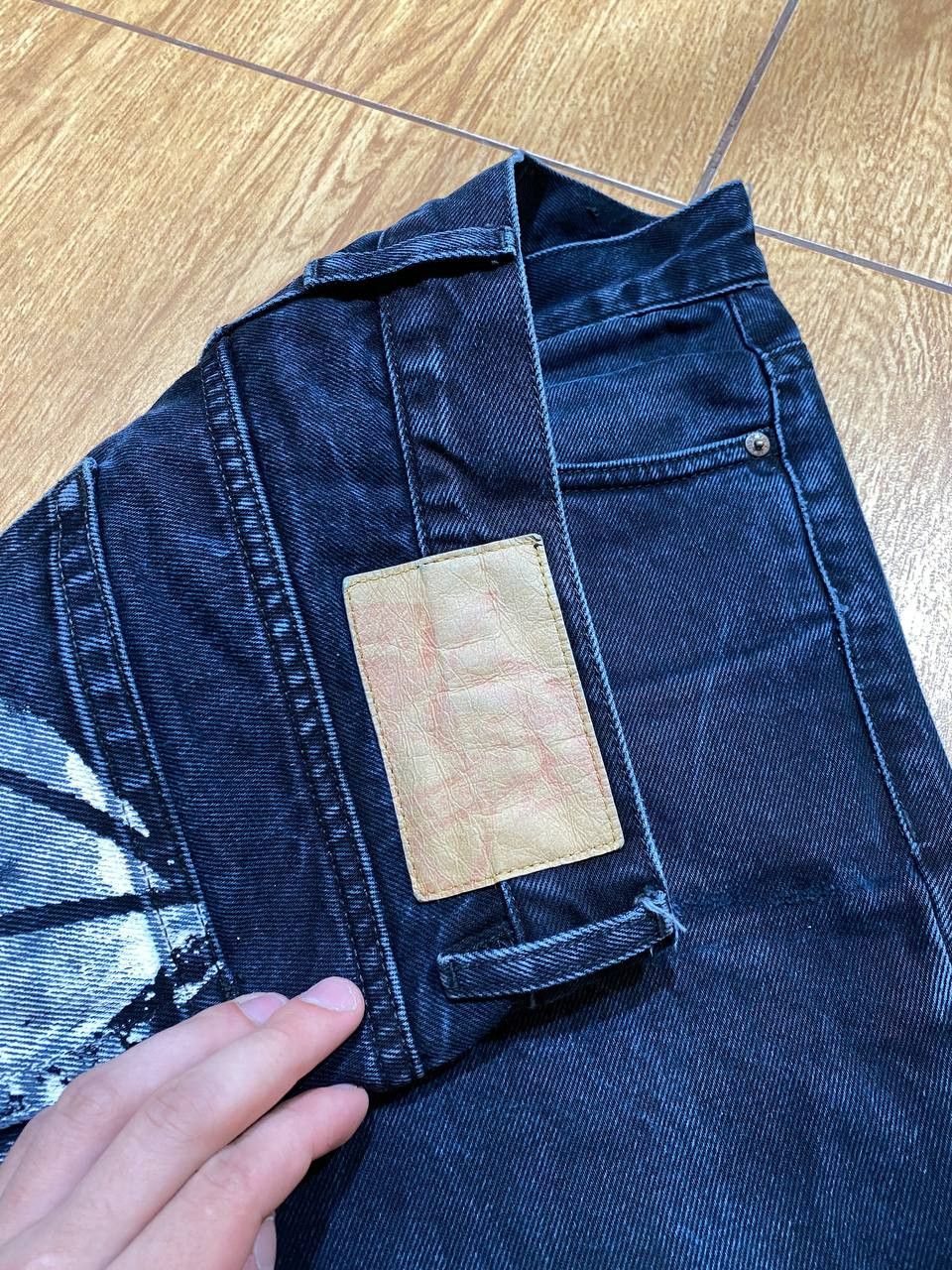Vivienne Westwood Vivienne Westwood blue jeans pants crazy Y2K vintage Size 30" / US 8 / IT 44 - 8 Thumbnail