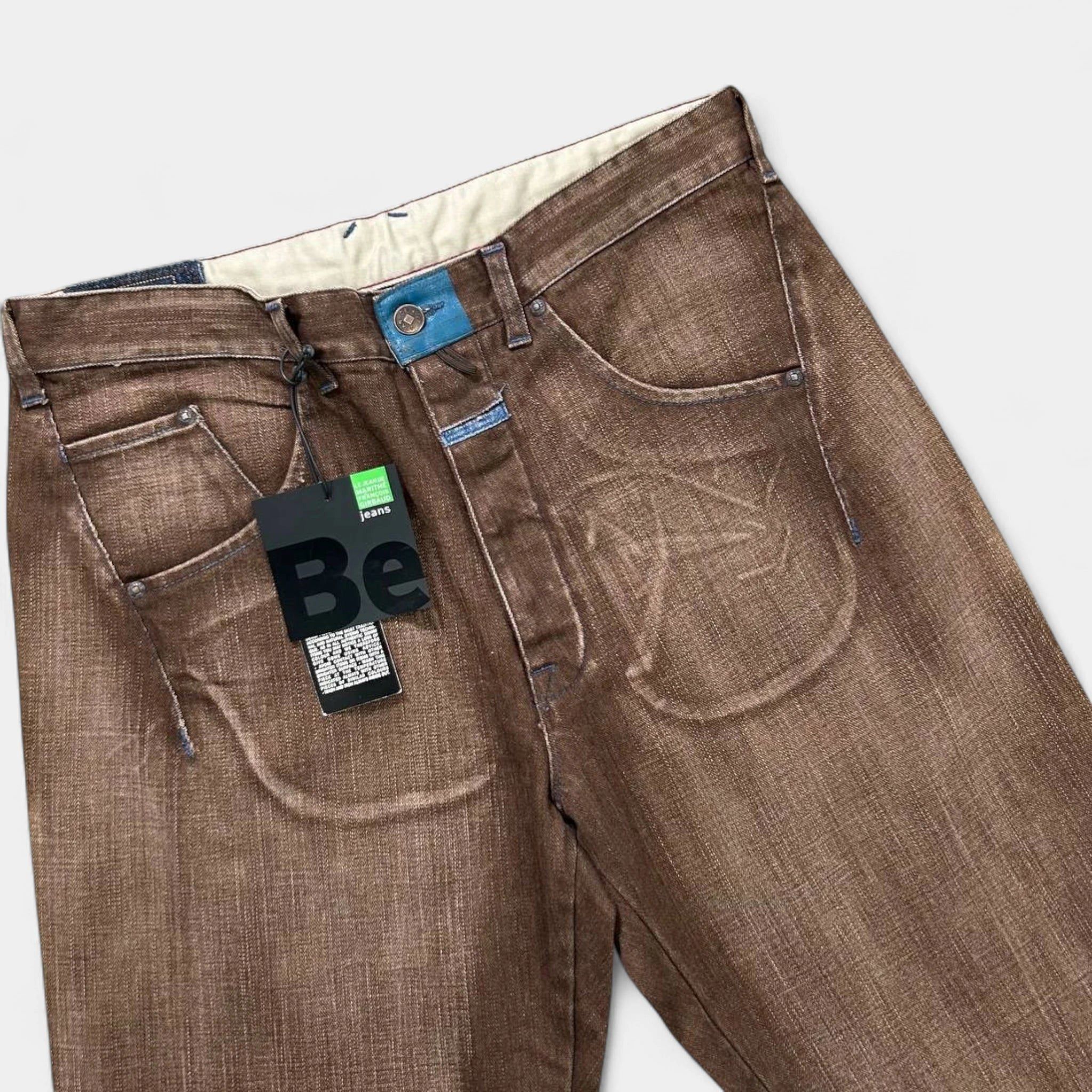 Marithe + Francois Girbaud Marithé + François Girbaud Brown Pants Size US 29 - 2 Thumbnail
