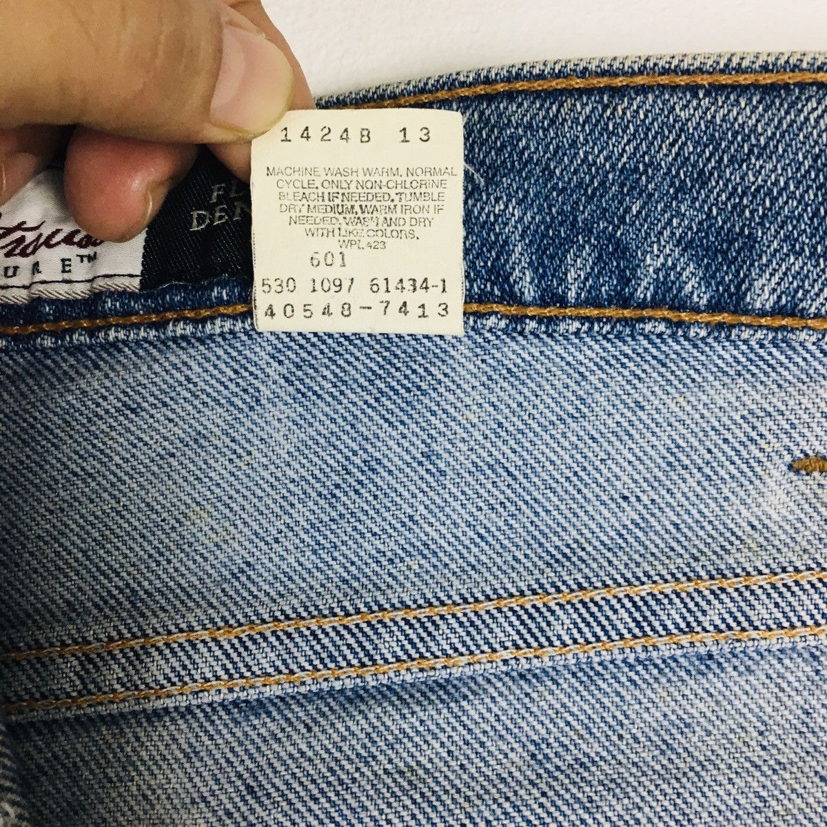 Levi's Vintage Clothing Vintage 90 Levi’s 540 Brown Tab Stretchable Flex Denim Size US 34 / EU 50 - 12 Thumbnail