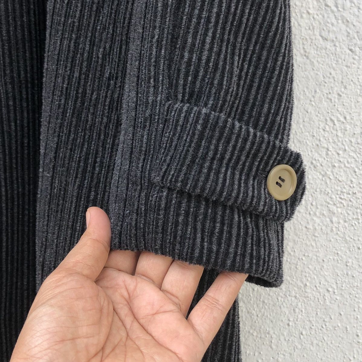 Kenzo KENZO Homme Men’s Corduroy Wool Trench Coat Made In Japan 🇯🇵 Size US M / EU 48-50 / 2 - 8 Thumbnail