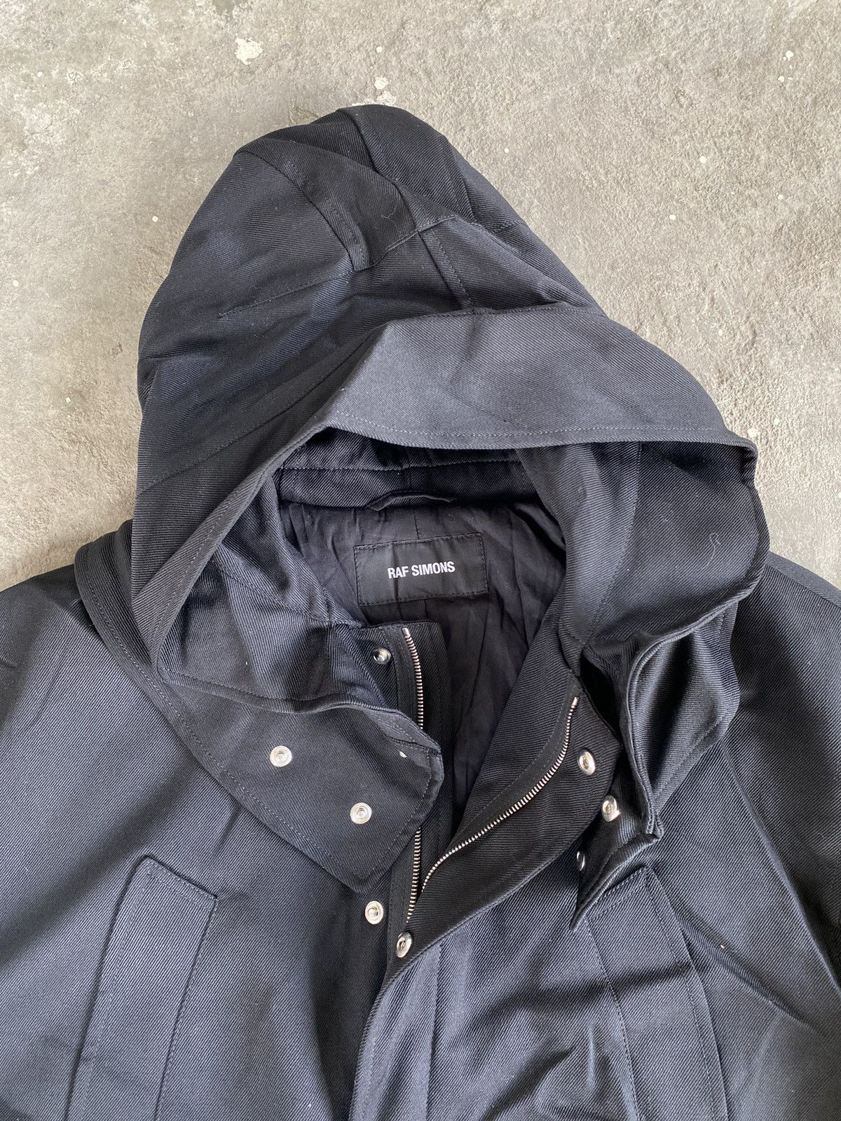 Raf Simons Raf simons DRUGS patch hooded parka Size US L / EU 52-54 / 3 - 7 Thumbnail