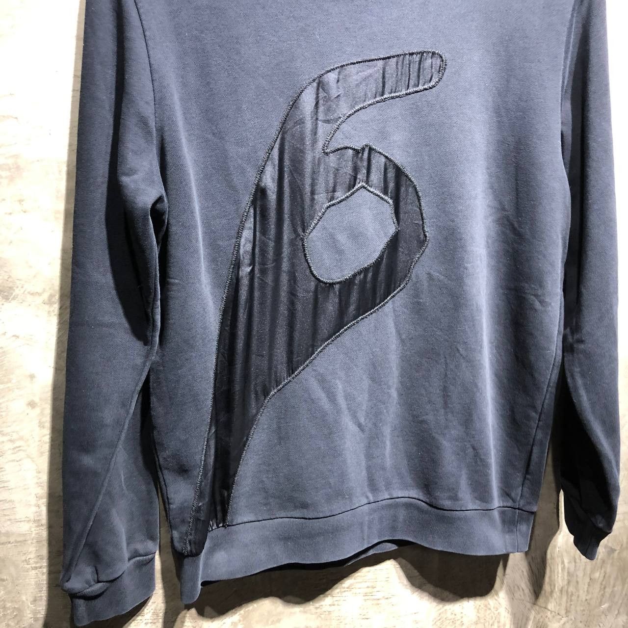 Maison Margiela Maison Margiela MM6 hand logo crewneck long sleeves Size US M / EU 48-50 / 2 - 3 Thumbnail