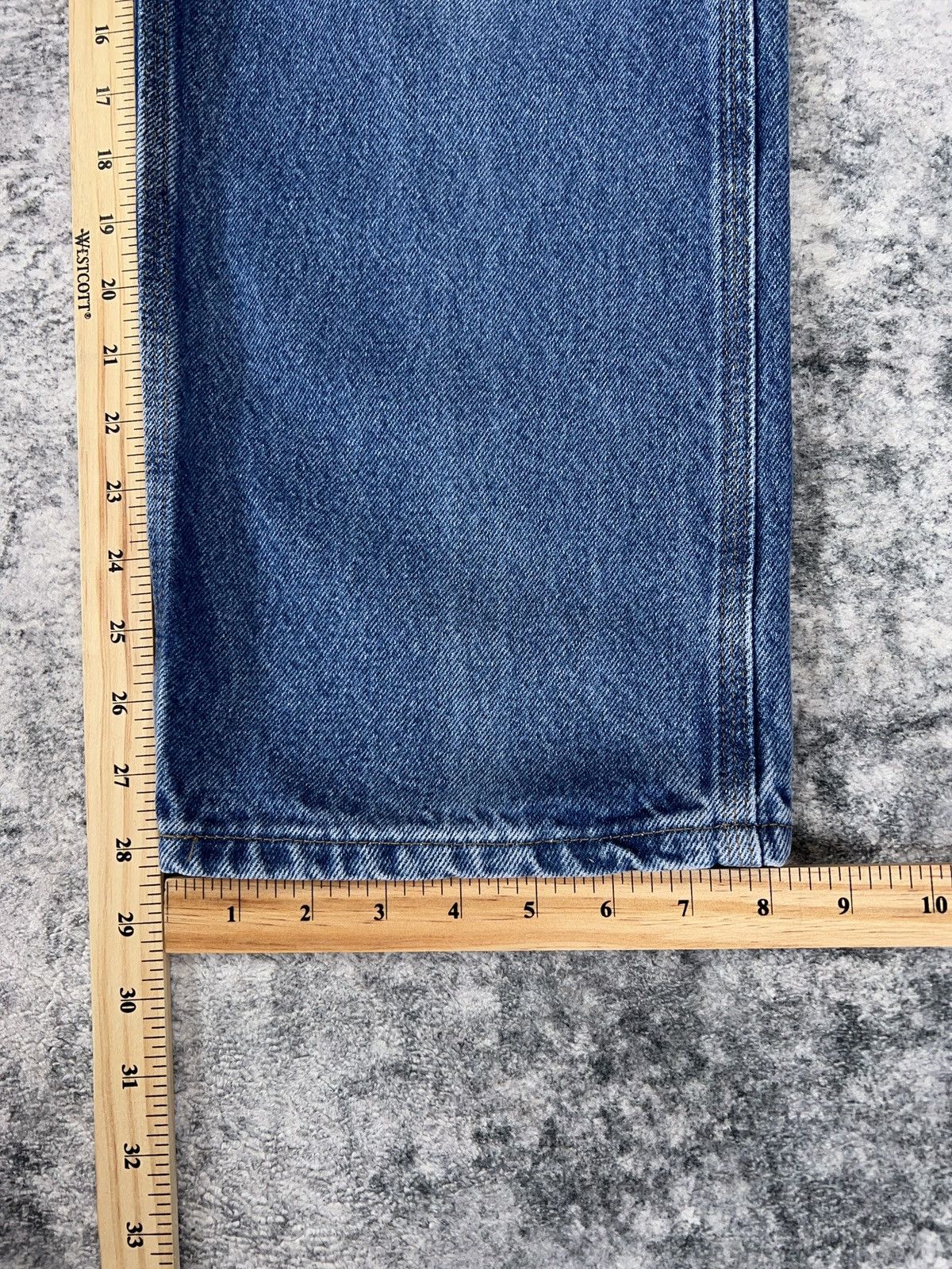 Carhartt × Vintage Y2K Carhartt Carpenter Denim Jeans 34x28” Size US 34 / EU 50 - 8 Thumbnail