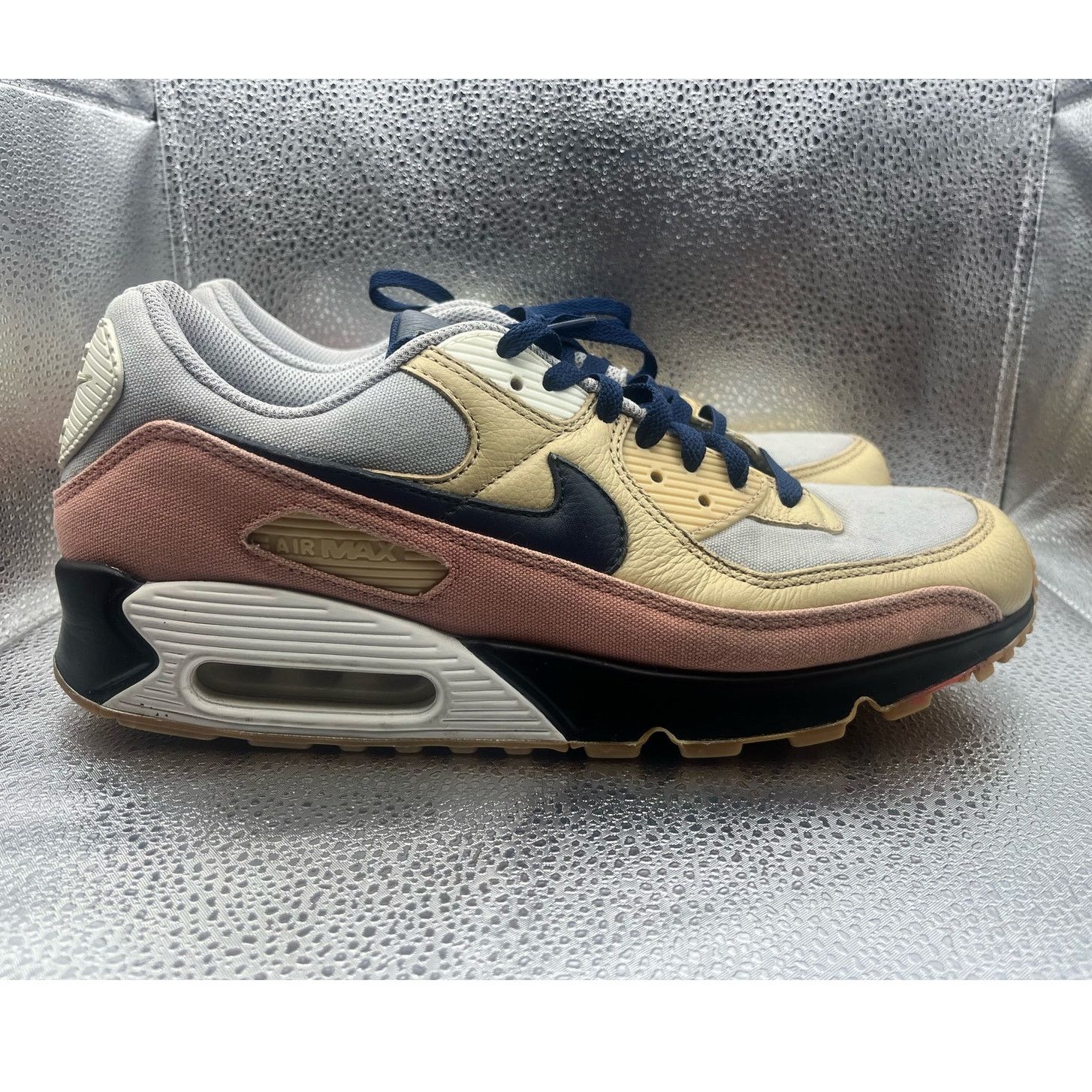 Nike Nike Air Max 90 SE Mens Shoes Sneakers 10.5 Rare Colorway Size US 10.5 / EU 43-44 - 3 Thumbnail