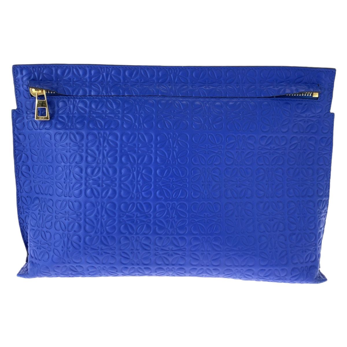 Loewe Loewe Loewe Leather Repeat Anagram T Pouch Clutch Bag 405442 Leather Clutch Bag 405442 in Very Good Condition Size ONE SIZE - 1 Thumbnail