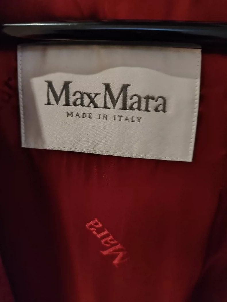 Max Mara Max Mara Women's Rialto Classic Coat. Limited water ripple Size L / US 10 / IT 46 - 3 Thumbnail