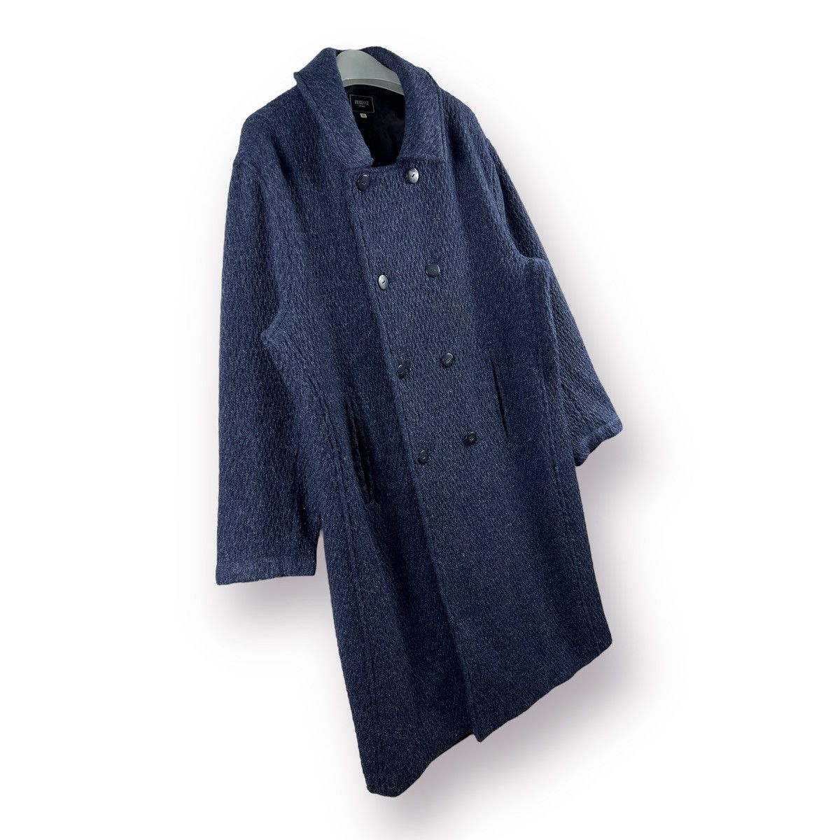 Fiorucci 🔥 FIORUCCI UOMO ITALIAN WOOL DOUBLE BREAST LONGCOAT Size US M / EU 48-50 / 2 - 3 Thumbnail