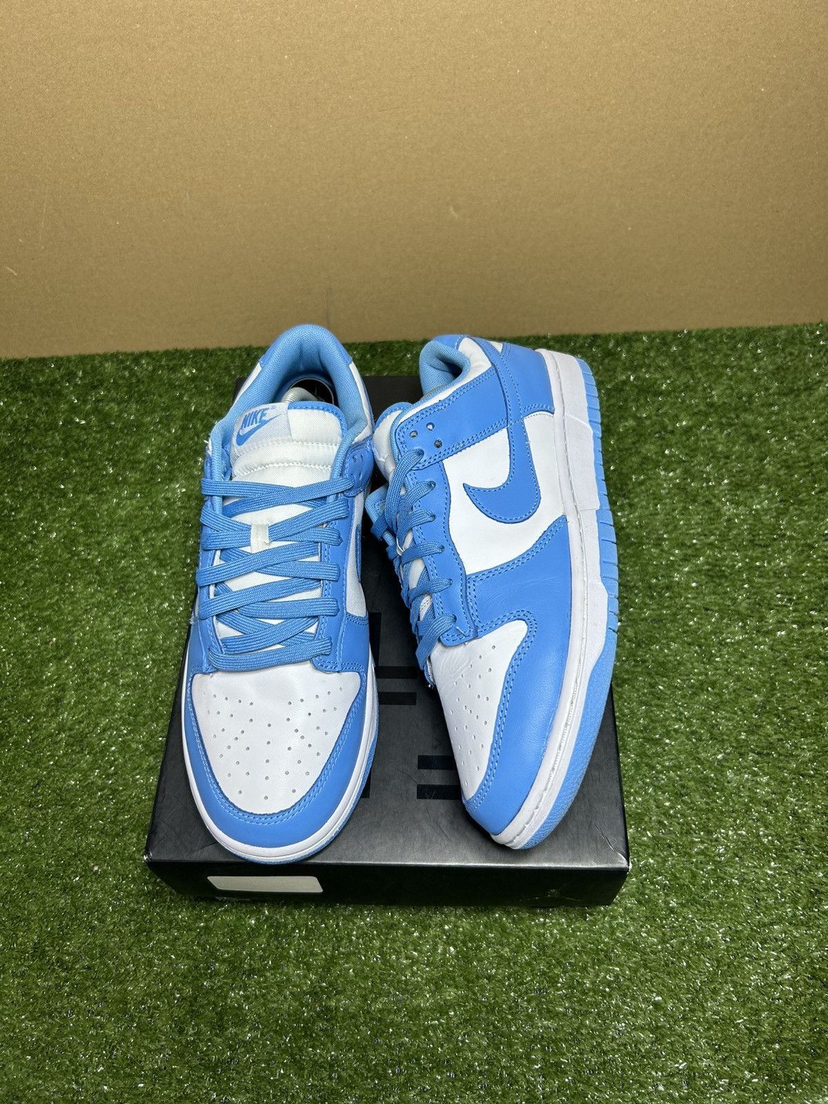 Nike Nike dunk low UNC 2021 Size US 10 / EU 43 - 1 Thumbnail