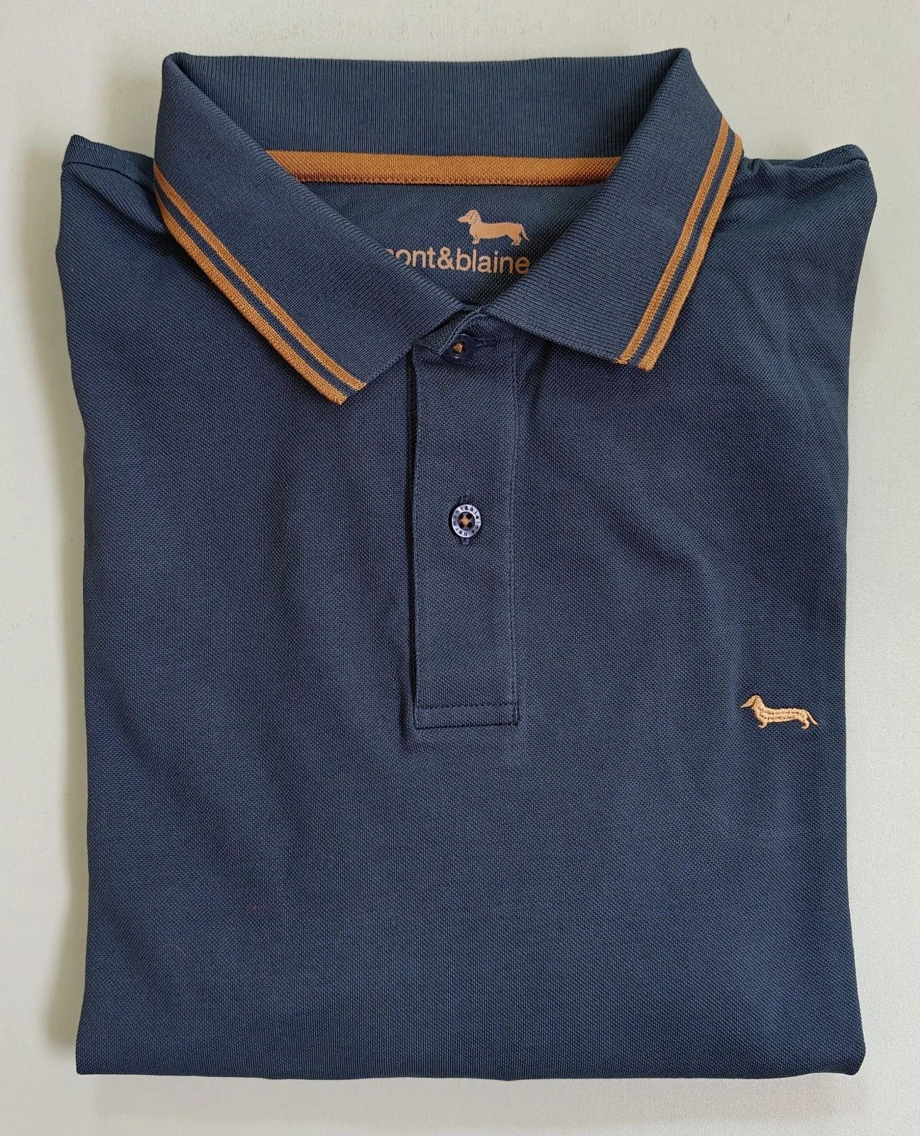 Harmont & Blaine Harmont & Blaine Longsleeves Polo Shirt ASM/2143 Size US XL / EU 56 / 4 - 1 Thumbnail