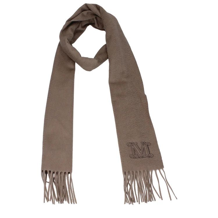 Max Mara ob1o1e1124 Size: OS / Cashmere Scarve in Brown Size ONE SIZE - 1 Preview