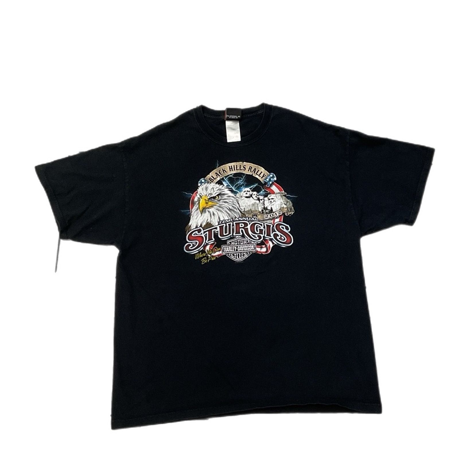 Harley Davidson Harley Davidson "Black Hills Rally" 2012 Size US XL / EU 56 / 4 - 1 Thumbnail