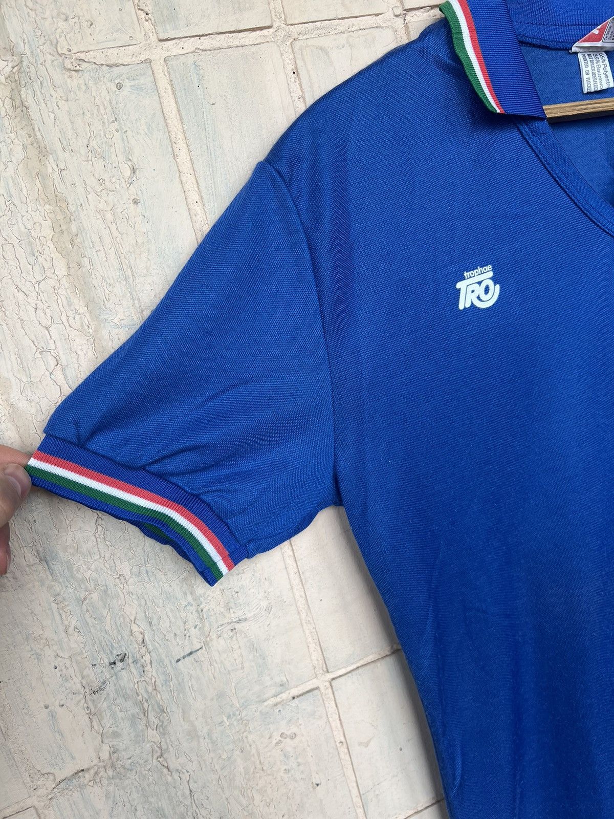 Vintage Vintage Football Italy Soccer Jersey Tro 80s home shirt #13 Size US M / EU 48-50 / 2 - 3 Thumbnail
