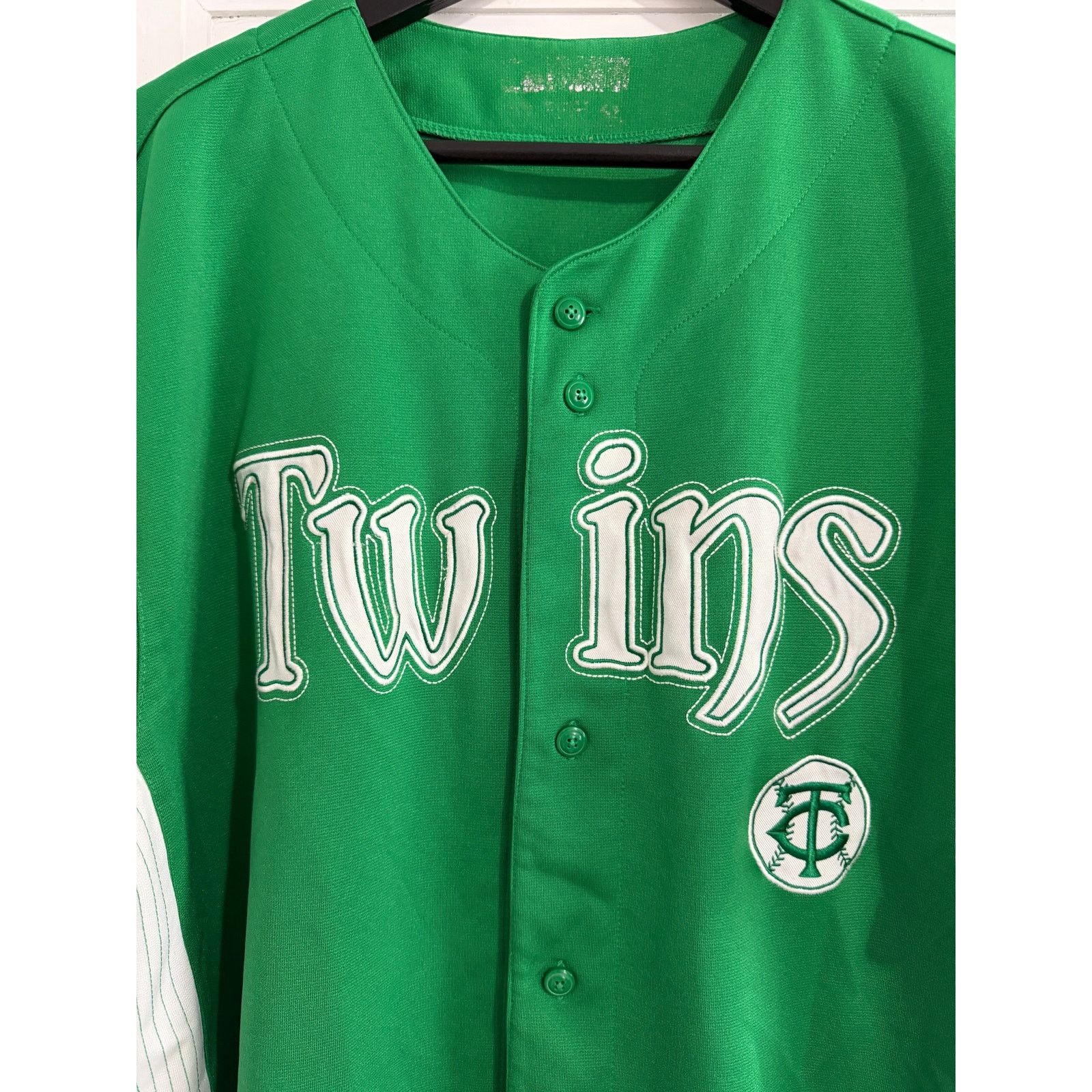 MLB Minnesota Twins Stitched Green Baseball Jersey Size XL Size US XL / EU 56 / 4 - 2 Thumbnail