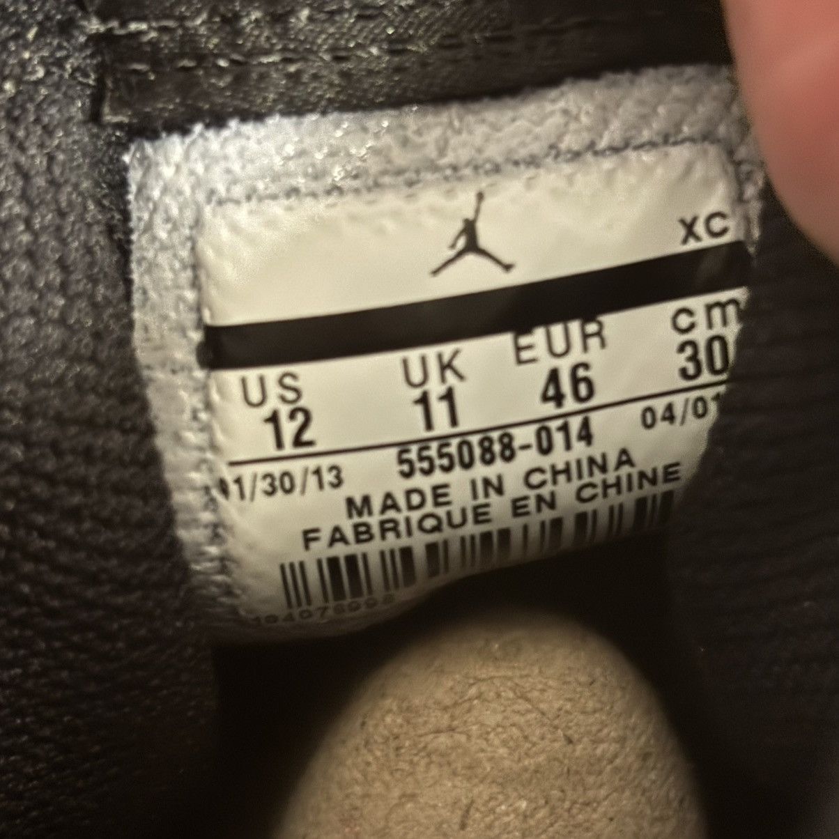 Jordan Brand Size 12- Jordan 1 high OG Shadow (2013) BRAND NEW Size US 12 / EU 45 - 6 Thumbnail