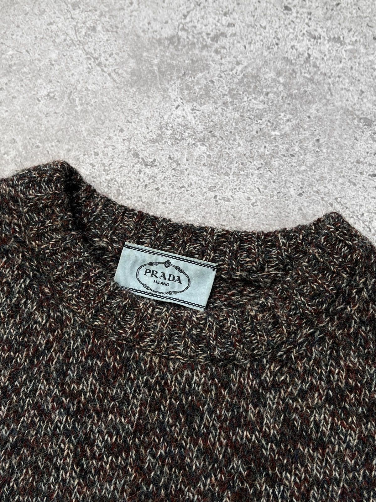Prada PRADA Wool Sweater Short Sleeve Vintage Size S / US 4 / IT 40 - 6 Thumbnail