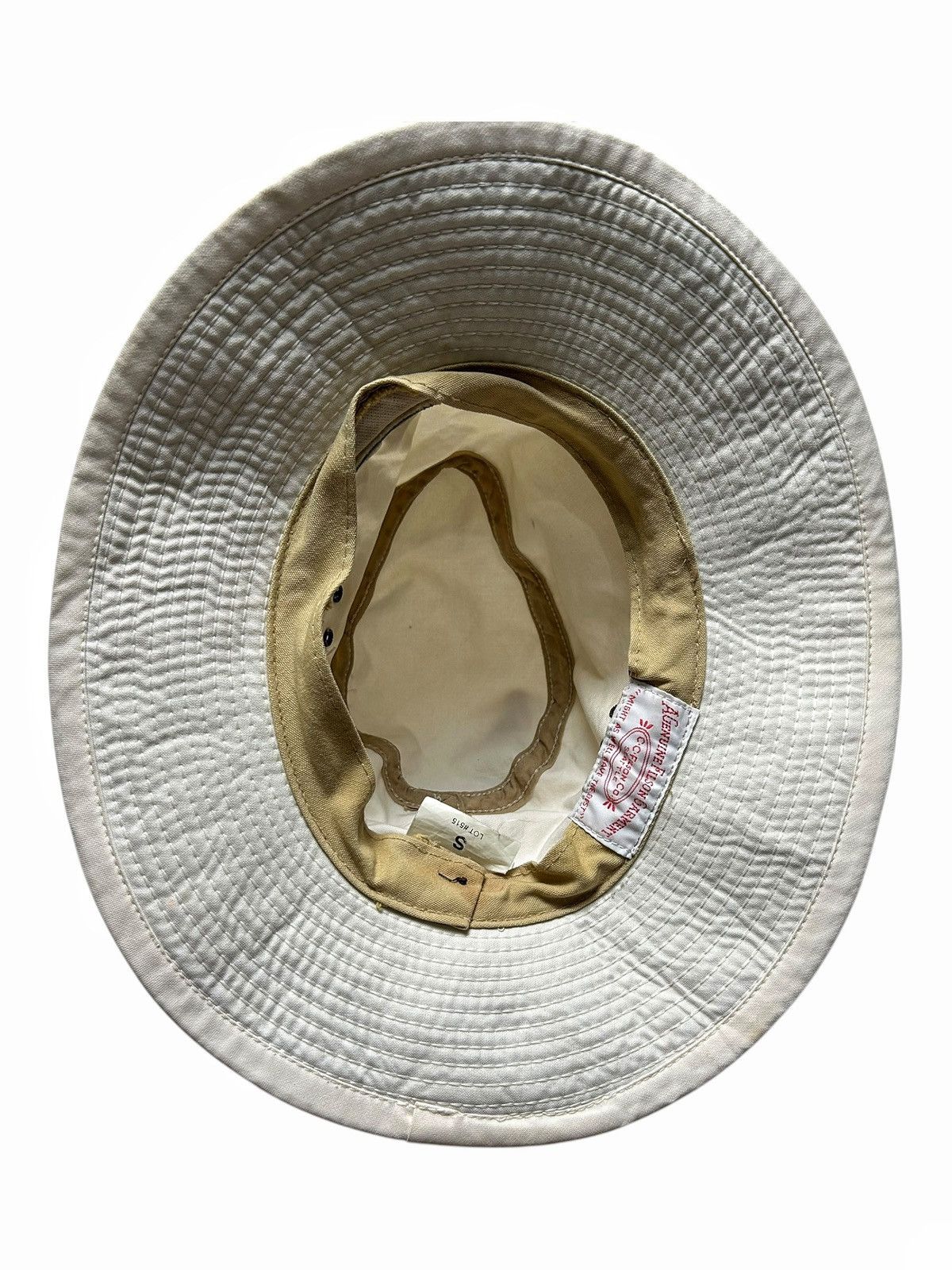 Filson × Vintage Vintage Cc Filson Co Summer Packer Hat Tan Dessert Sz Small Size 32 - 10 Thumbnail