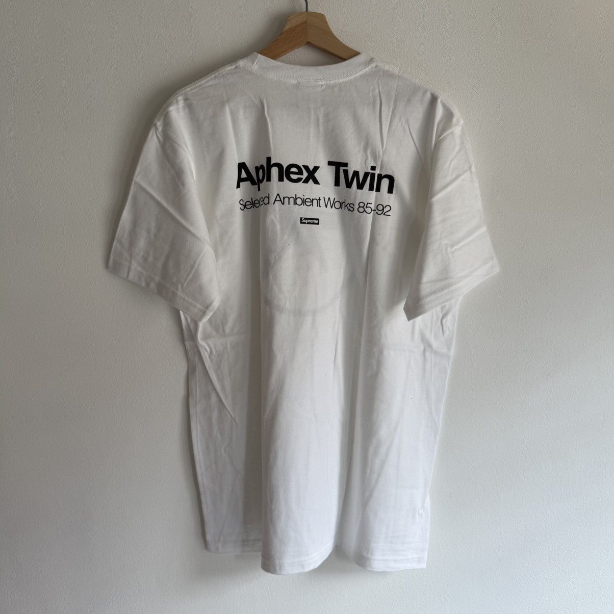 Supreme Supreme Aphex Twin Ambient Works Tee White Spring 25 Size US L / EU 52-54 / 3 - 2 Thumbnail