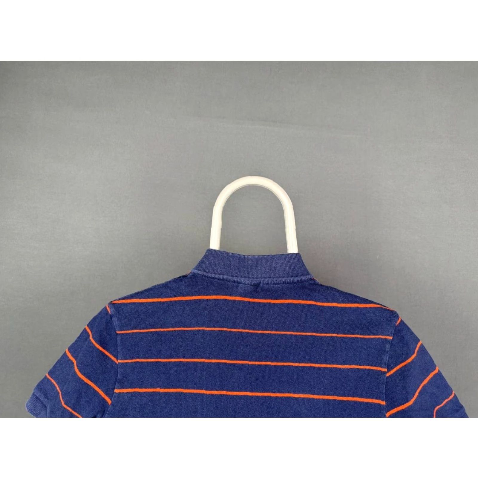 Lacoste Lacoste Polo Shirt Mens Size 3 Blue Striped Cotton Short Sleeve Button Shirt Regular Fit Polo Size US S / EU 44-46 / 1 - 8 Thumbnail
