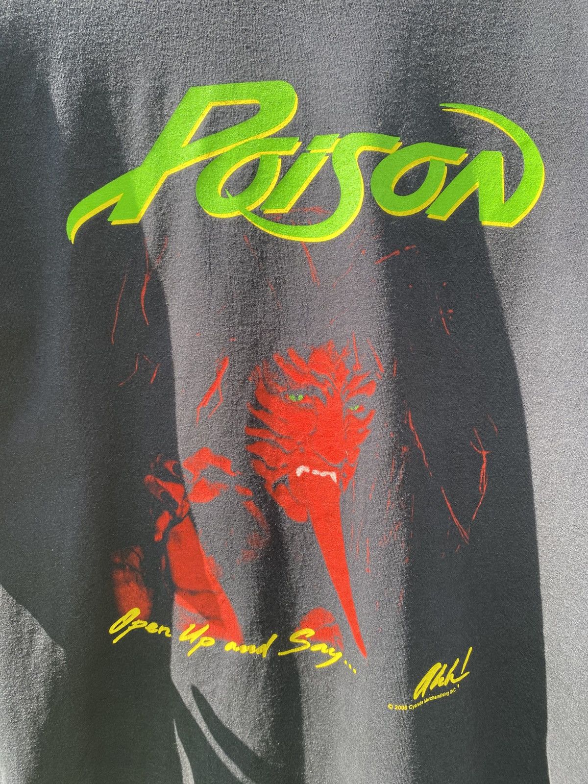 Band Tees VINTAGE 00’s POISON BAND TEES OPEN UP AND SAY AHH TOUR 1989 Size US XL / EU 56 / 4 - 8 Thumbnail