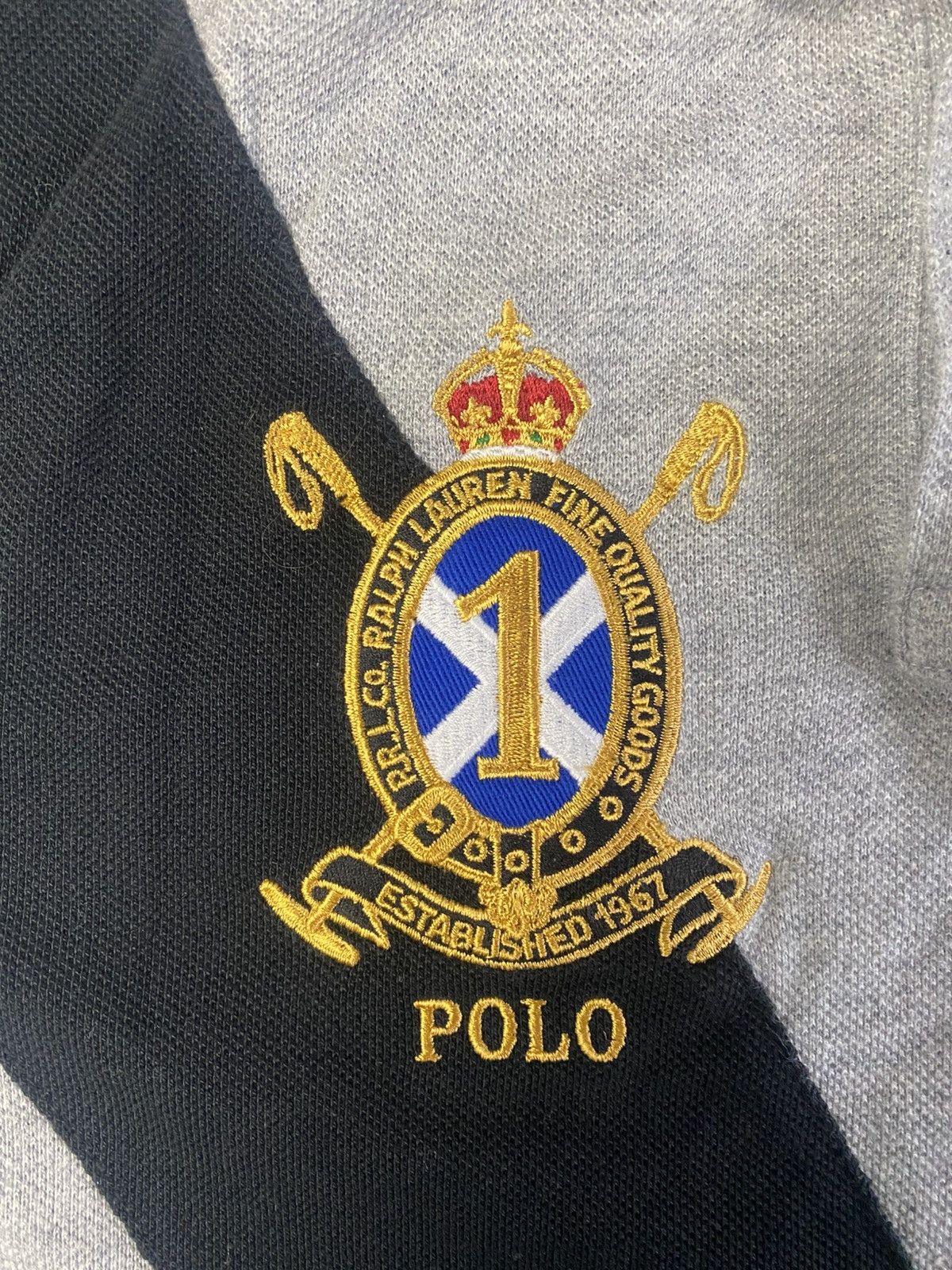 Polo Ralph Lauren Polo Ralph Lauren Big Pony Polo Shirt with Sash & Crest Size US XS / EU 42 / 0 - 3 Thumbnail