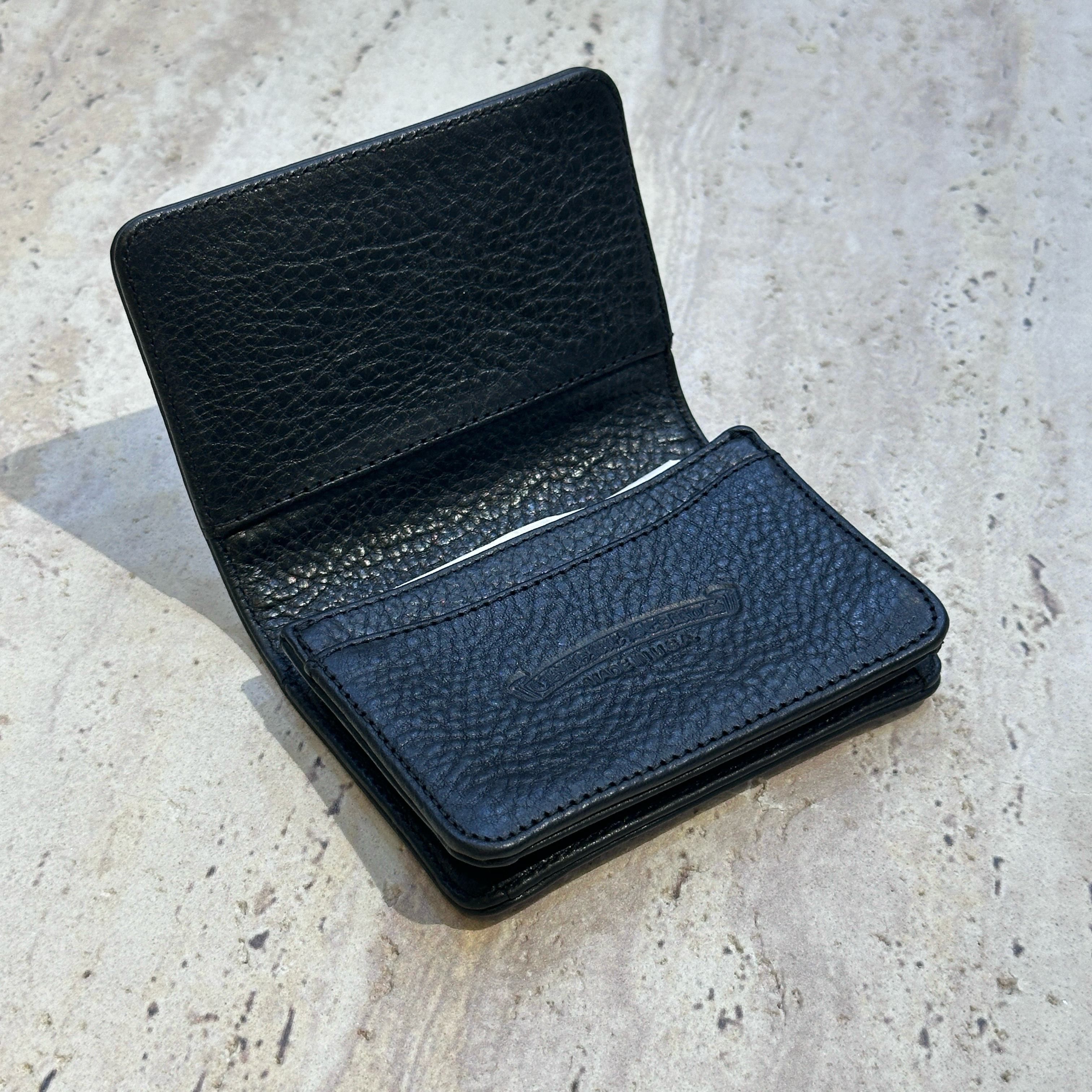 Chrome Hearts Chrome Hearts card case 3 Pocket Scroll wallet black Size ONE SIZE - 5 Thumbnail