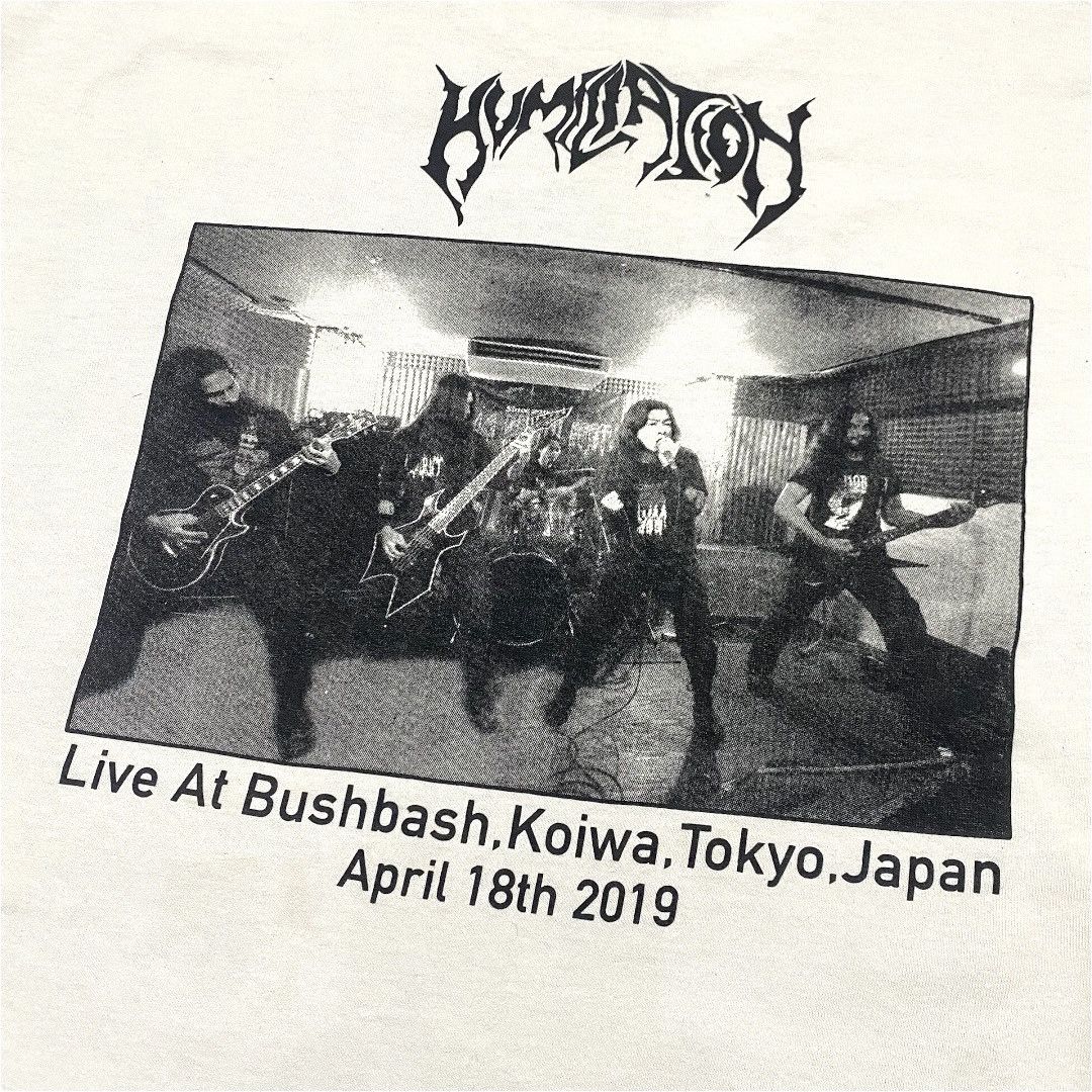 Band Tees Humiliation Military Death Metal Band Japan 2019 Tshirt Size US M / EU 48-50 / 2 - 5 Thumbnail