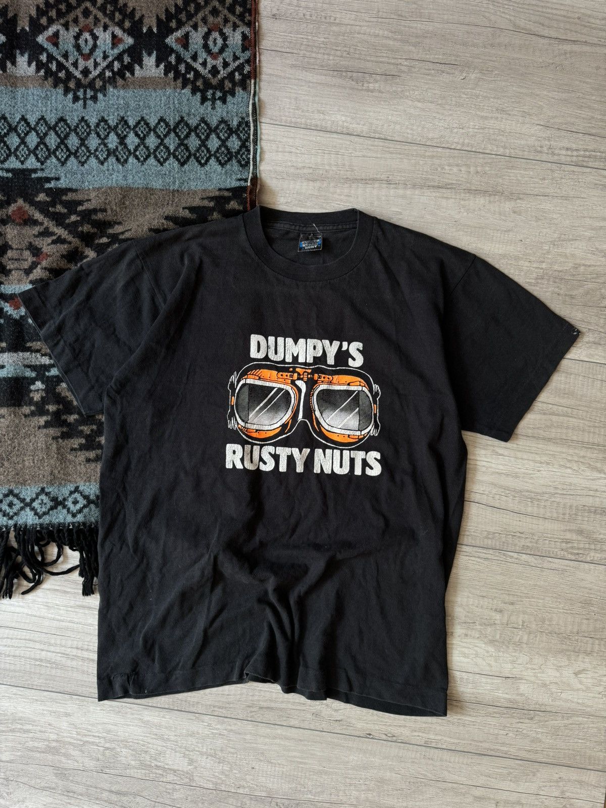 Other Dumpys Rusty Nuts Vintage 1985 T-Shirt Size US L / EU 52-54 / 3 - 1 Thumbnail