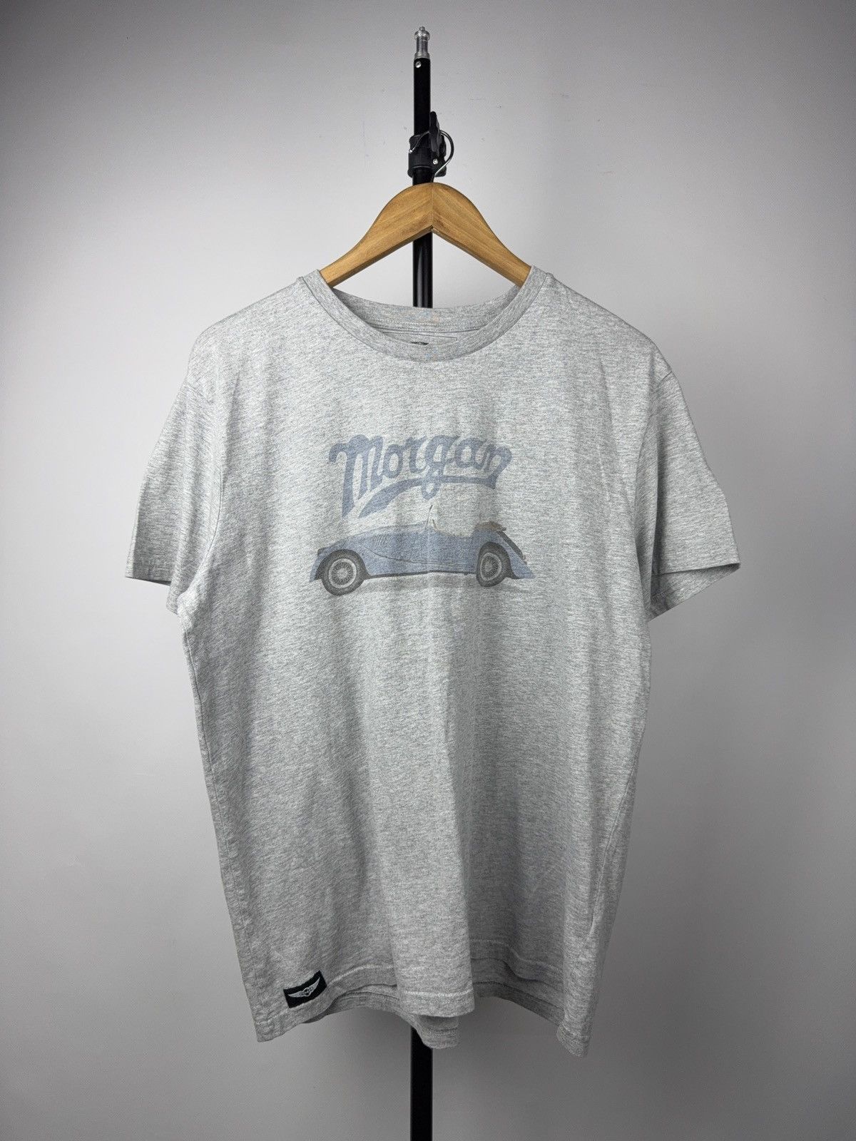 Vintage 00s Morgan Motor Company Retro Classic Roadster Graphic Tee Size US L / EU 52-54 / 3 - 1 Thumbnail