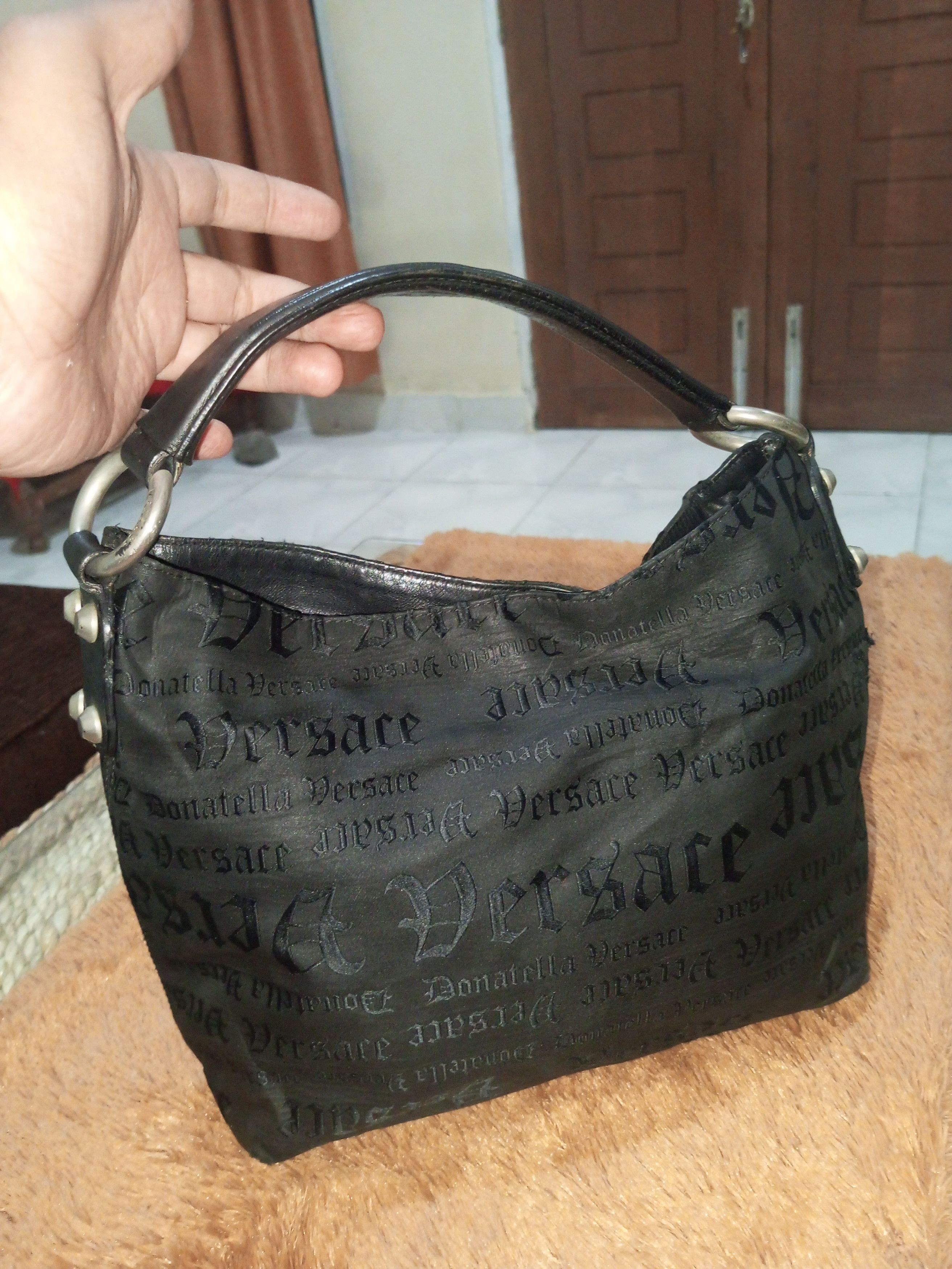 Versace Versace shoulder bag monogram logo ( Donatella versace ) Size ONE SIZE - 4 Thumbnail