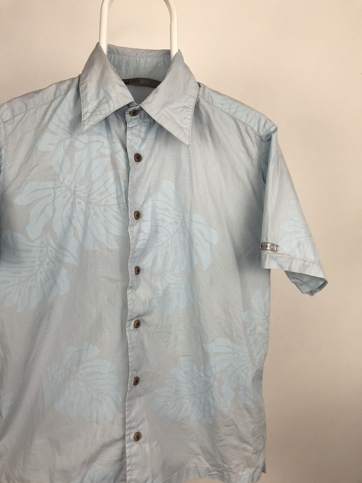 Quiksilver Vintage Quiksilver Short Sleeve Nature Print Shirt Size US S / EU 44-46 / 1 - 2 Thumbnail