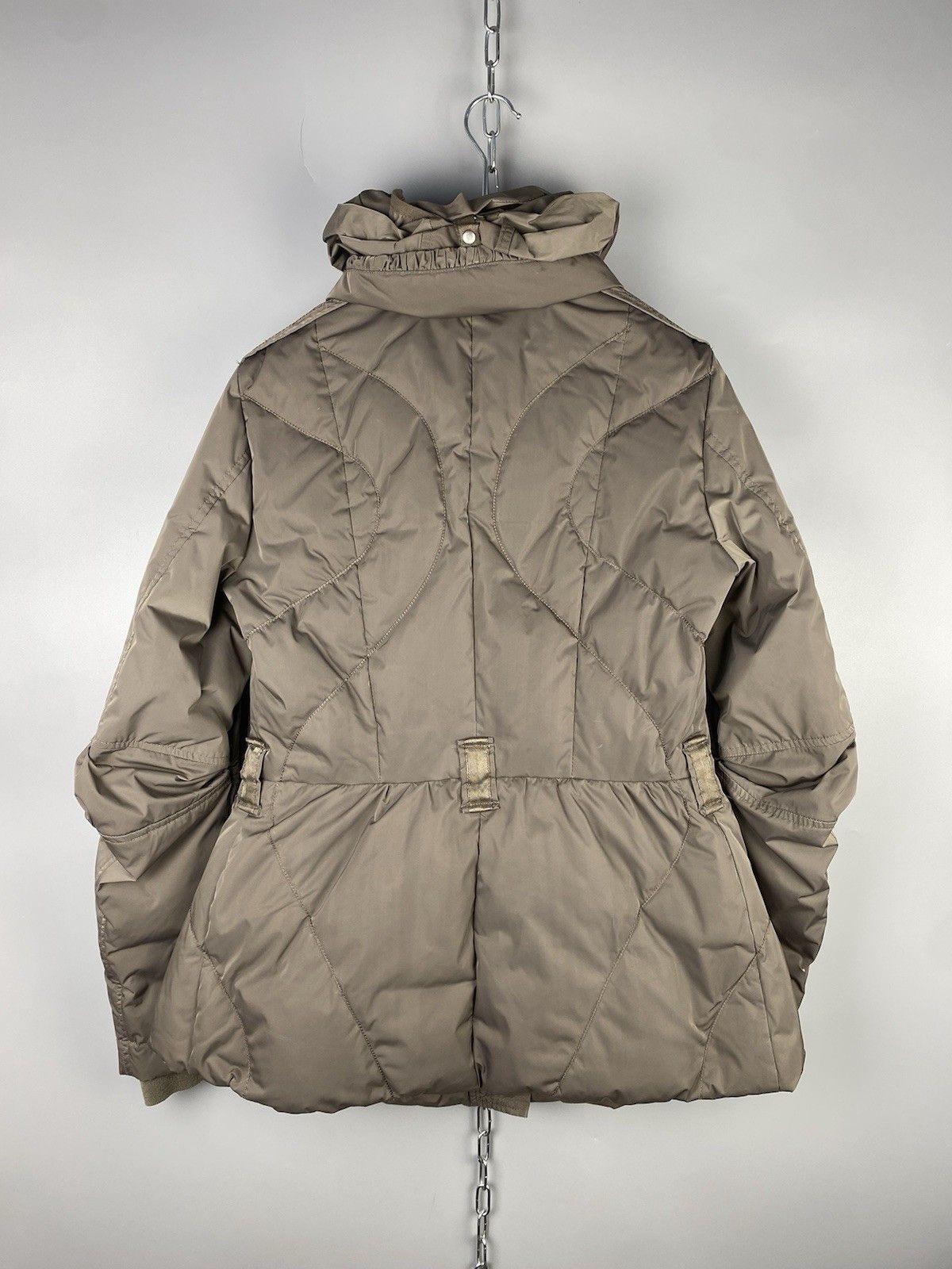Marithe + Francois Girbaud Marithe Francois Girbaud Beige Down Jacket Puffer Size S / US 4 / IT 40 - 11 Thumbnail