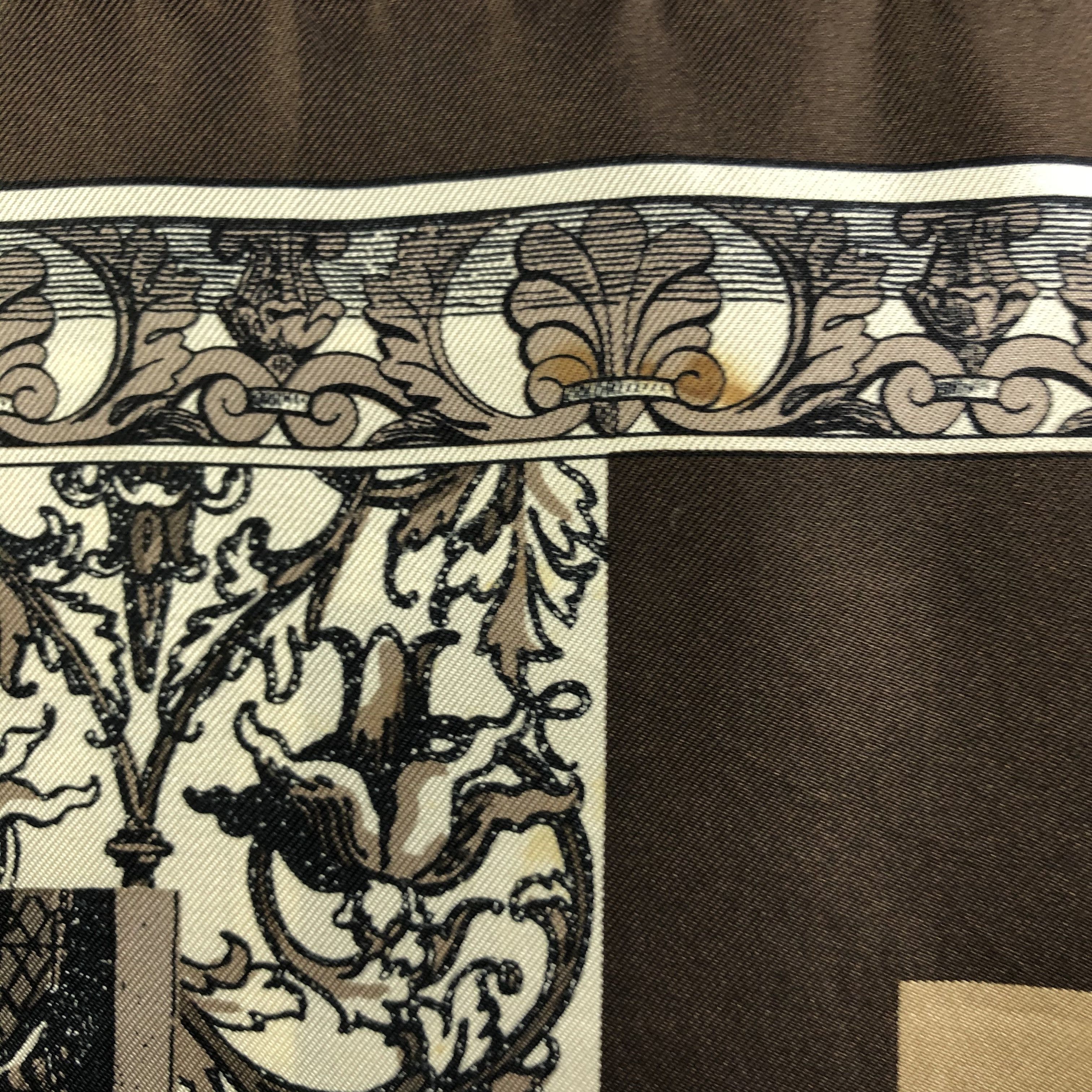 Vintage Vintage Silk Scarf Size ONE SIZE - 8 Thumbnail