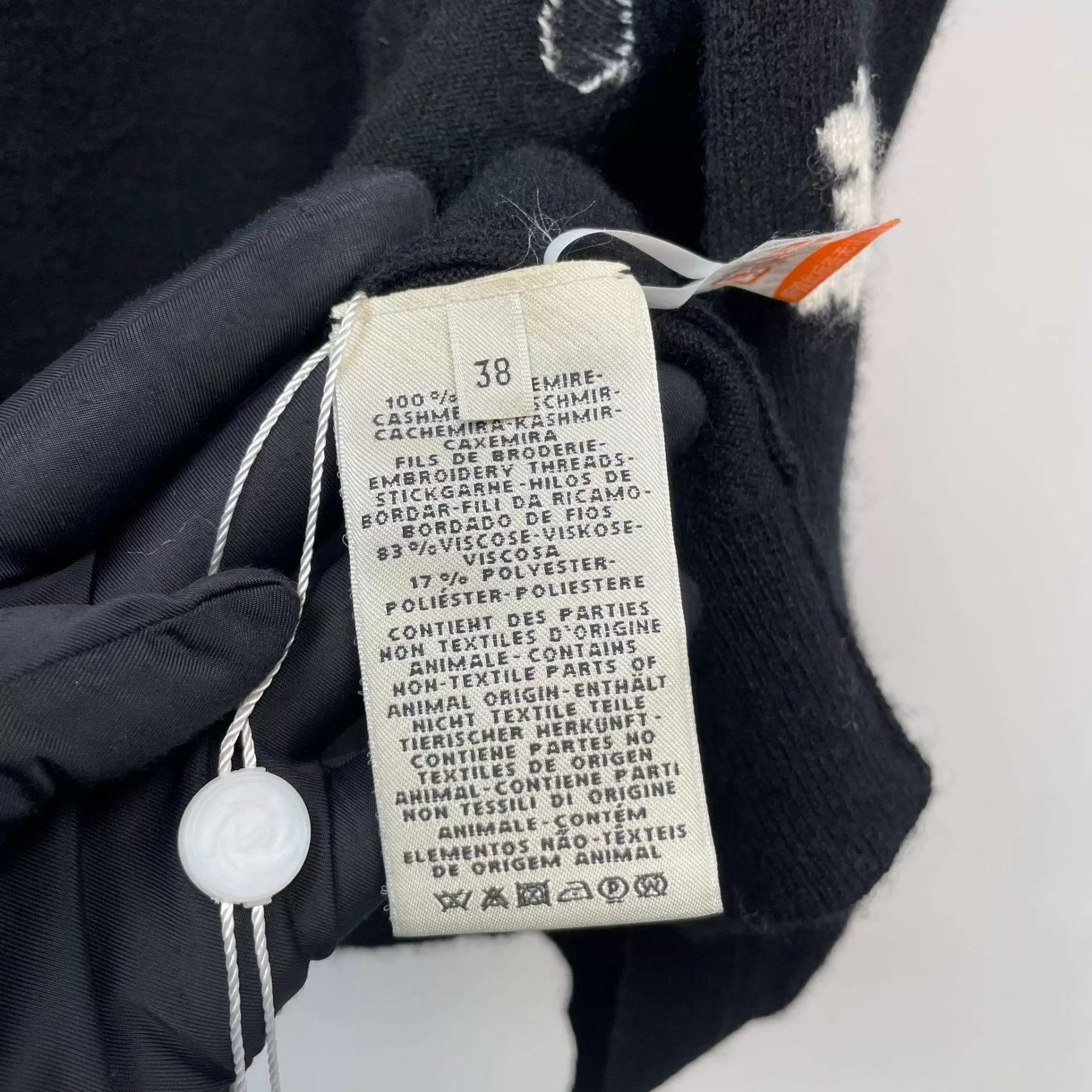Hermes Hermès cashmere knit coat 38 black 95 New Size S / US 4 / IT 40 - 5 Thumbnail