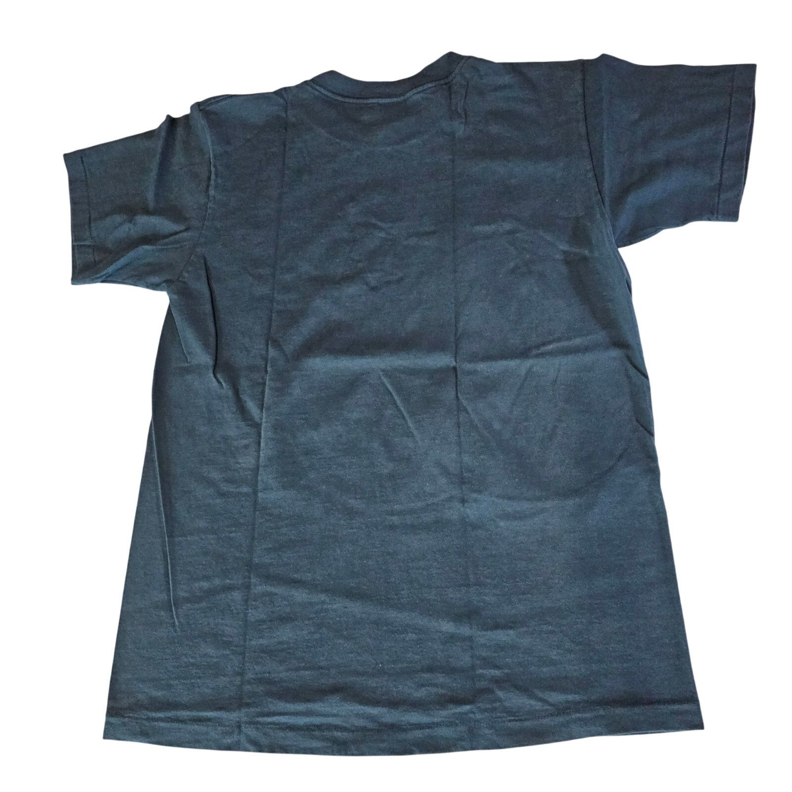 Vintage Vintage 90s Turner Single Stitch Wolves T-Shirt Blue M 3599 Size US M / EU 48-50 / 2 - 2 Thumbnail