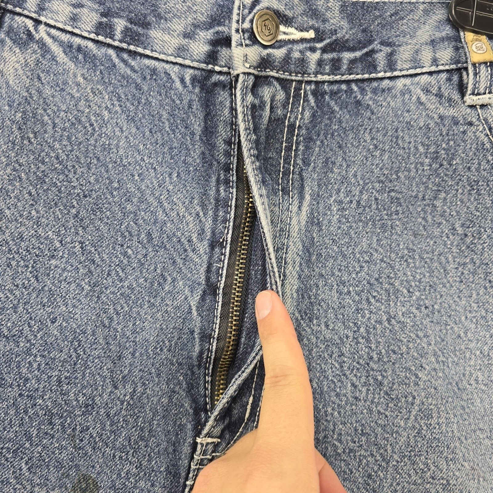 Other Vintage Kno Betta Shorts 44 Fits 42 Denim Jeans Baggy Y2K Size US 44 / EU 60 - 2 Thumbnail