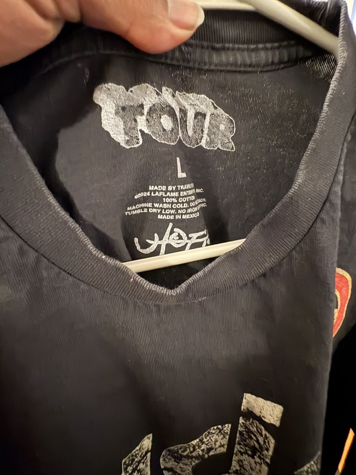Travis Scott Travis Scott UTOPIA Tour Long Sleeve shirt size 11 Size US L / EU 52-54 / 3 - 5 Thumbnail