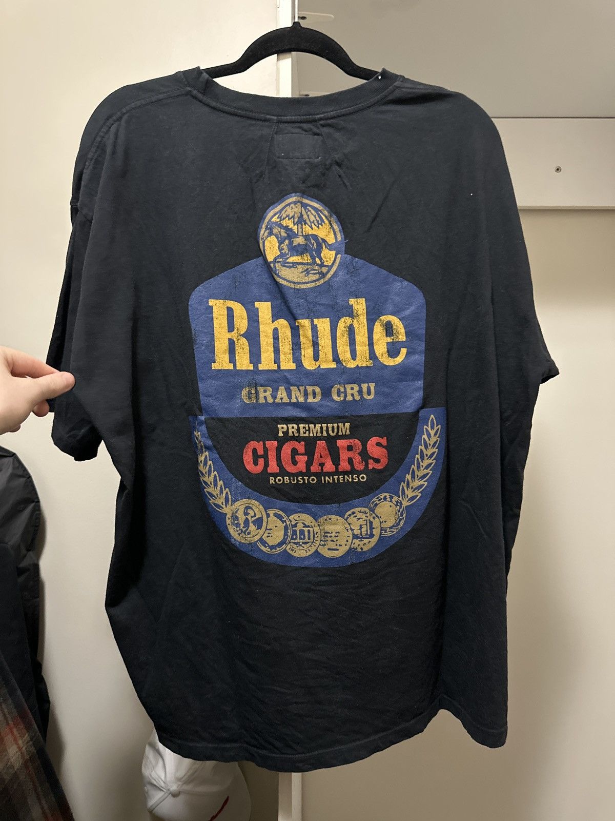 Rhude RHUDE CIGAR LOGO SHIRT Size US L / EU 52-54 / 3 - 3 Thumbnail