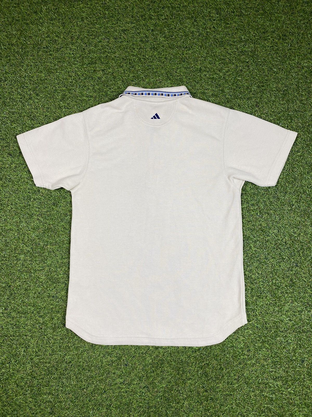 Japanese Brand Vintage 90s Adidas polo small logo streetwear style size M Size US M / EU 48-50 / 2 - 5 Thumbnail