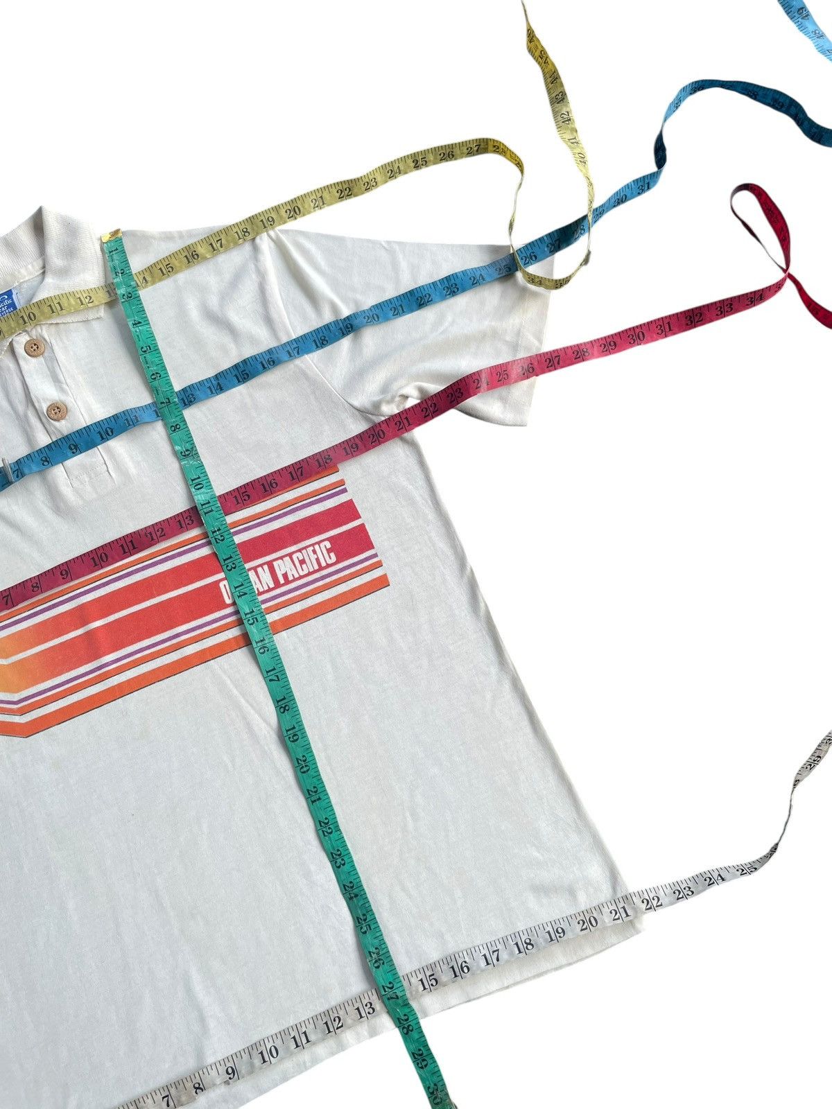 Ocean Pacific Vintage Ocean Pacific Polo Tshirt Size US L / EU 52-54 / 3 - 9 Thumbnail