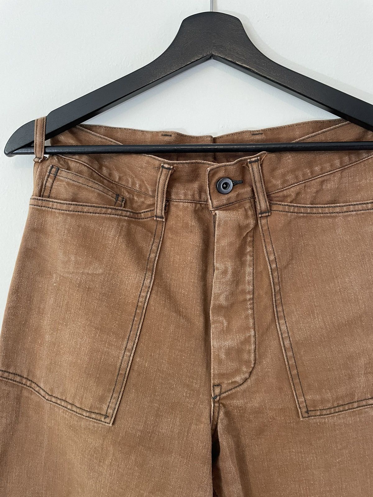 The Real McCoy's WWI Denim Fatigue Pants Size US 30 / EU 46 - 2 Thumbnail