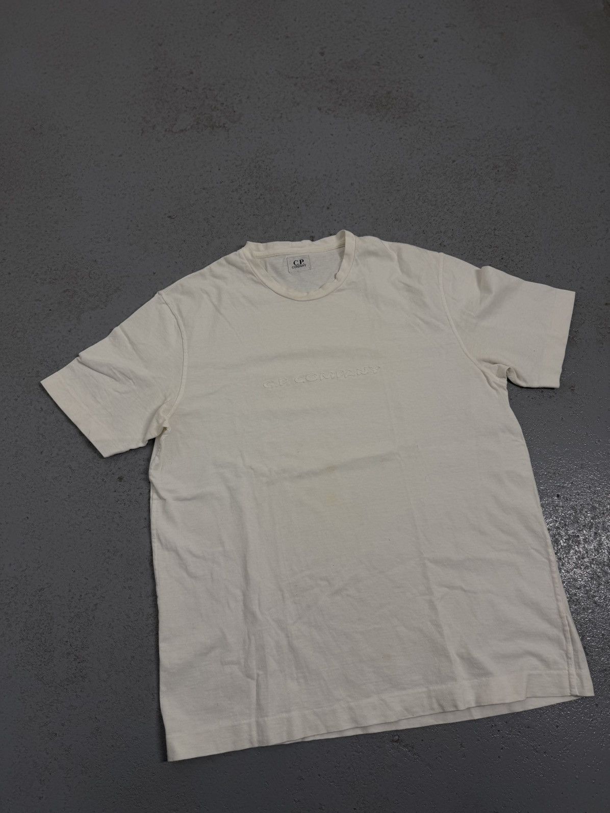 C.P. Company Vintage C.P. Company Cotton Logo Single Stitch T-Shirt Size US L / EU 52-54 / 3 - 3 Thumbnail